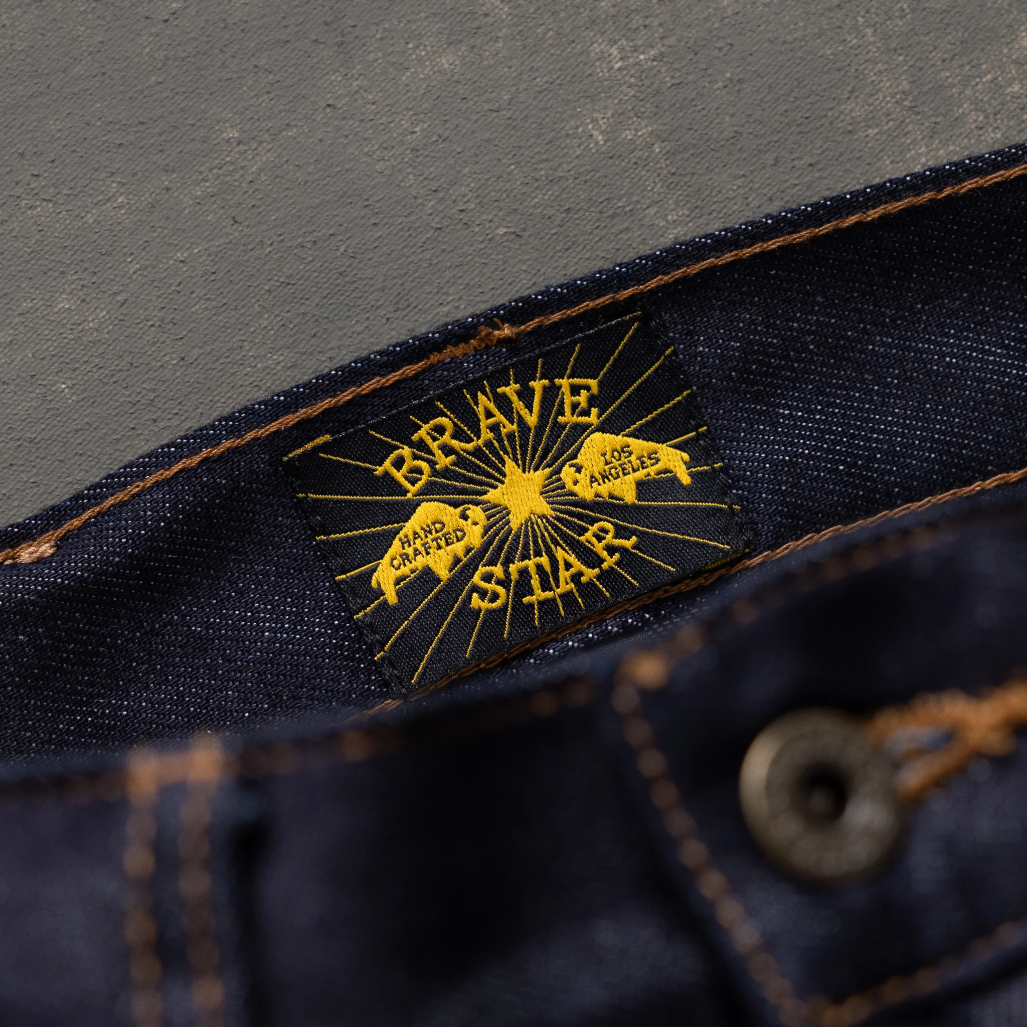 Strongman 9oz Red Sun Selvage Denim - Image 13