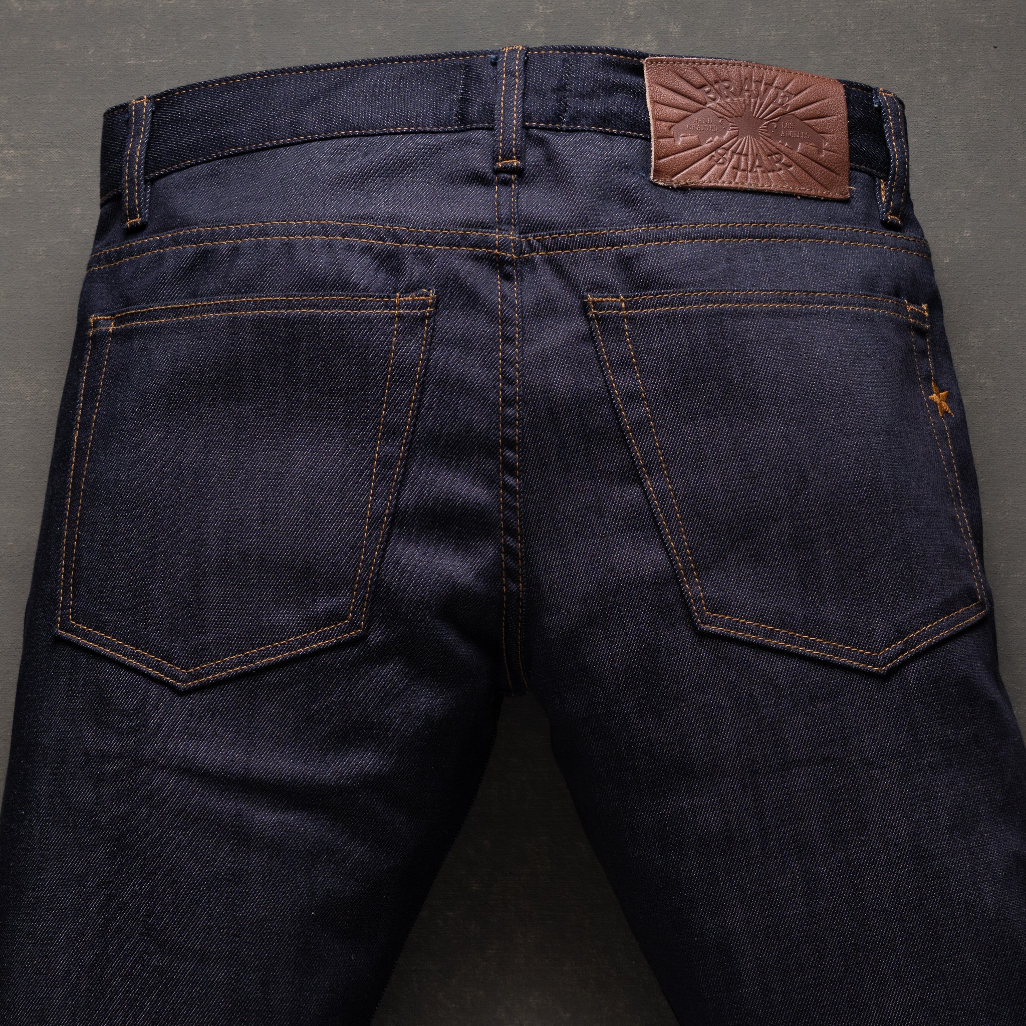 Strongman 9oz Red Sun Selvage Denim - Image 14