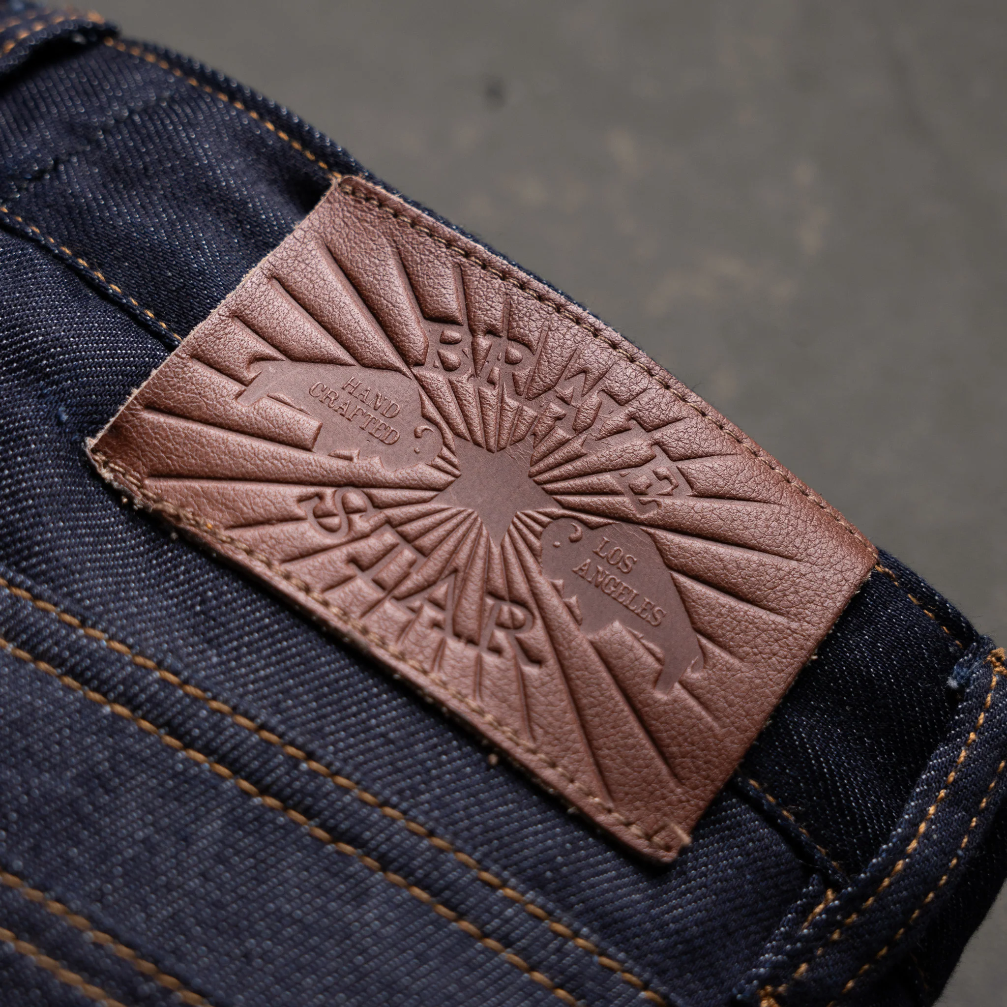 Strongman 9oz Red Sun Selvage Denim - Image 15
