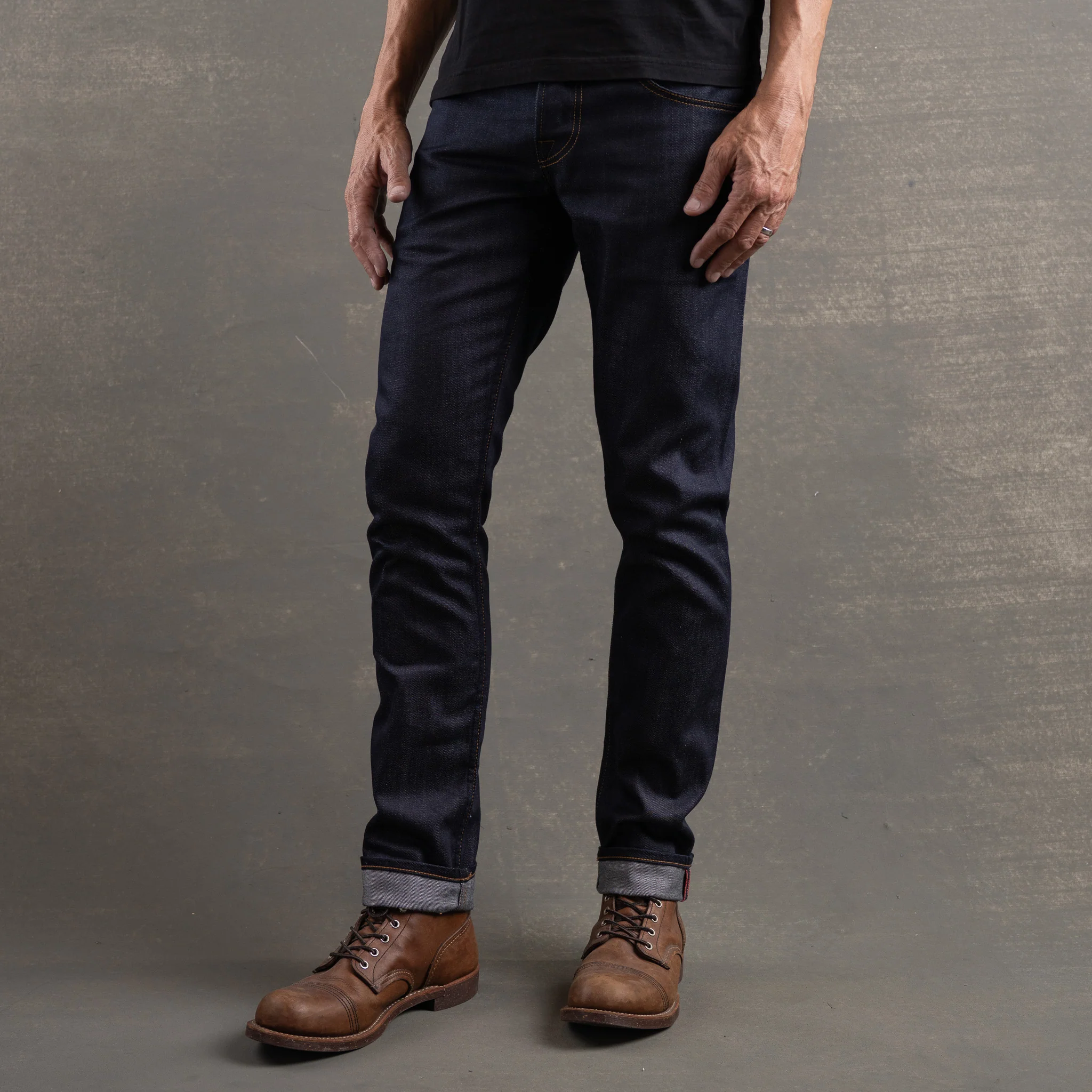 Strongman 9oz Red Sun Selvage Denim - Image 3