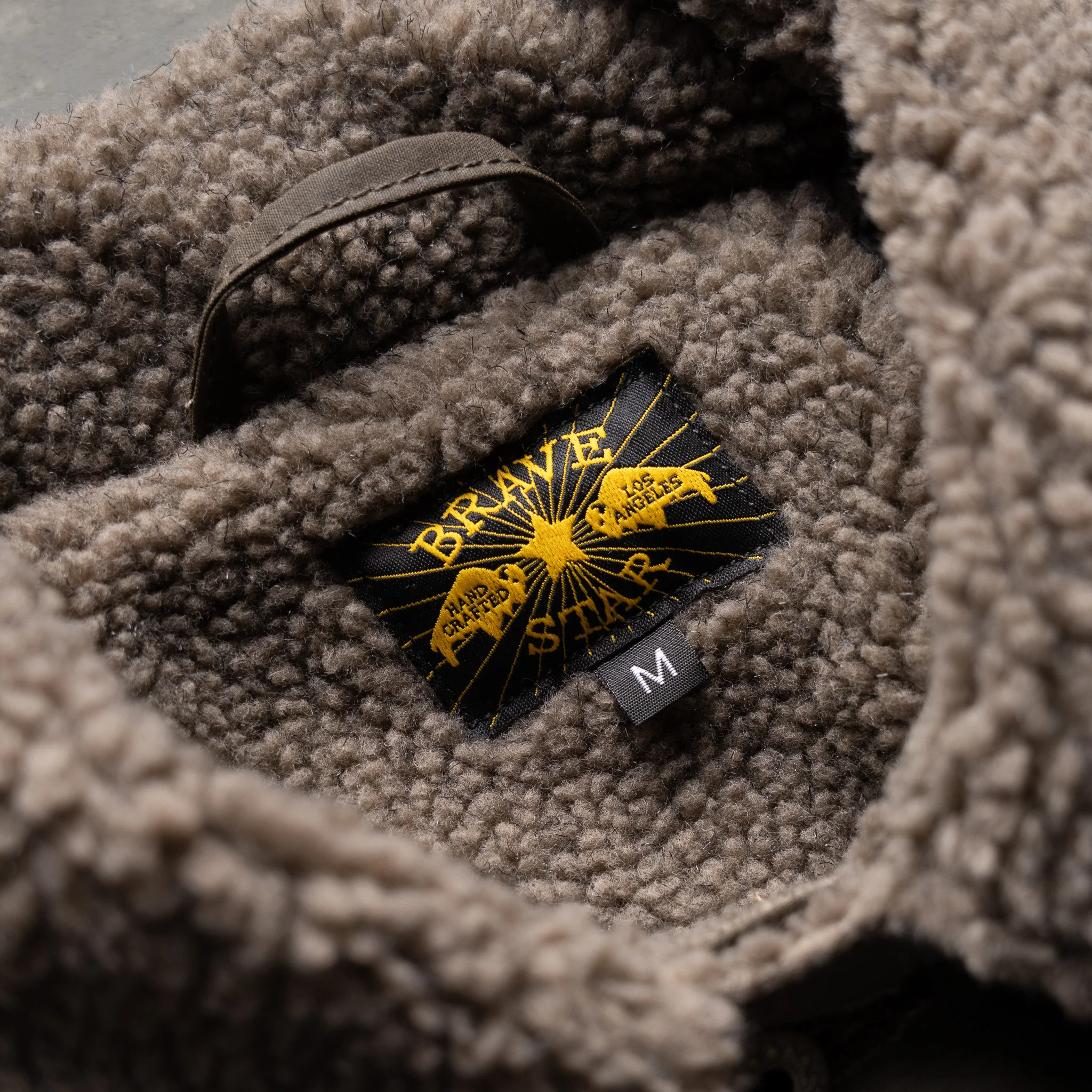 Ironside Wax Sherpa Fleece Jacket - Gunship Green - Image 12