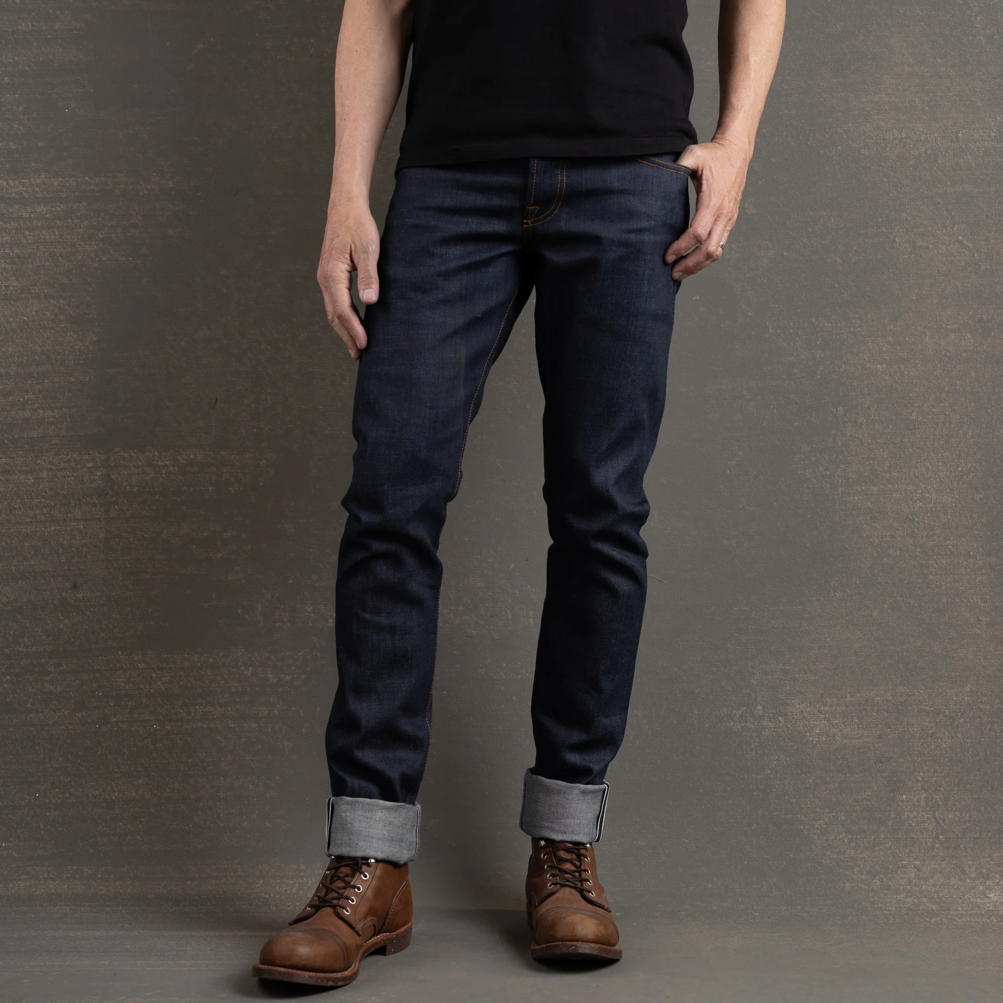 Slim Taper 12oz Woodsman Cone Mills Selvage Denim - Image 4