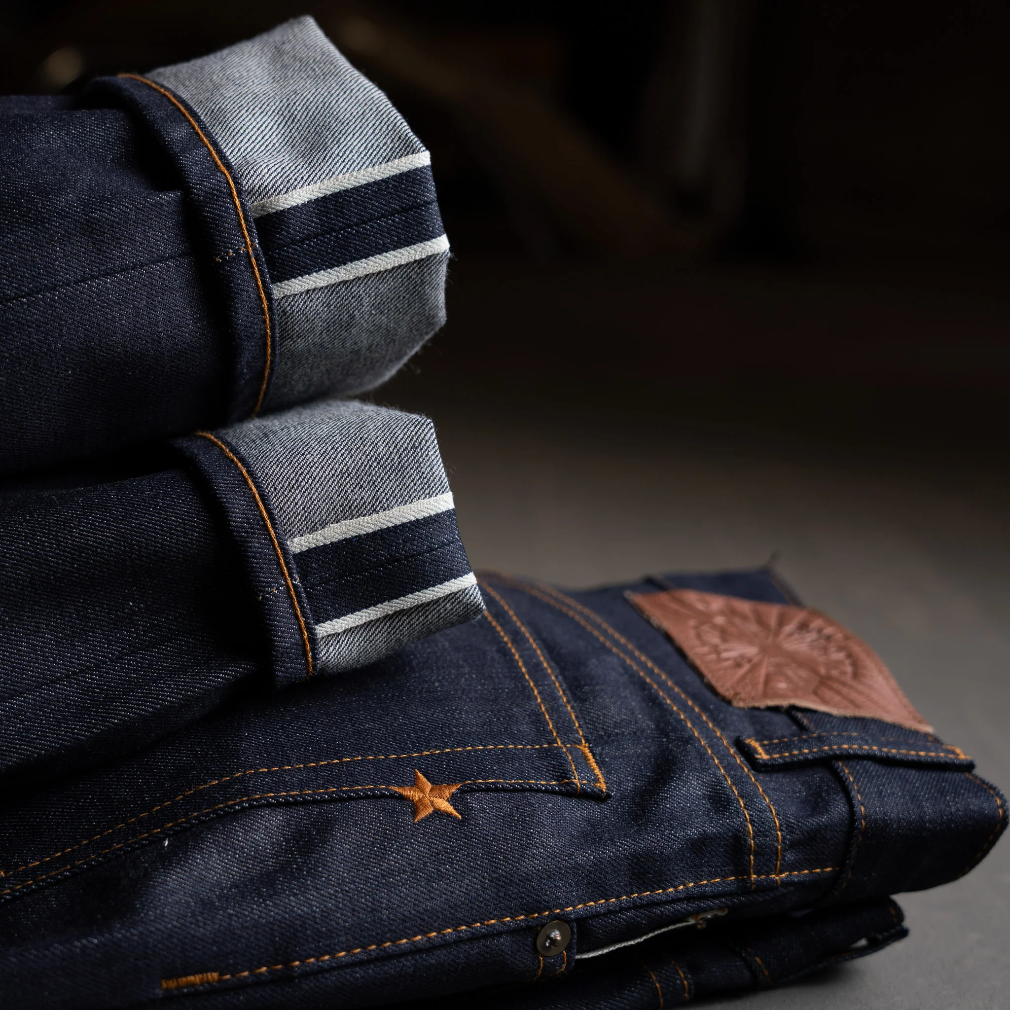 Slim Taper 12oz Woodsman Cone Mills Selvage Denim - Image 5
