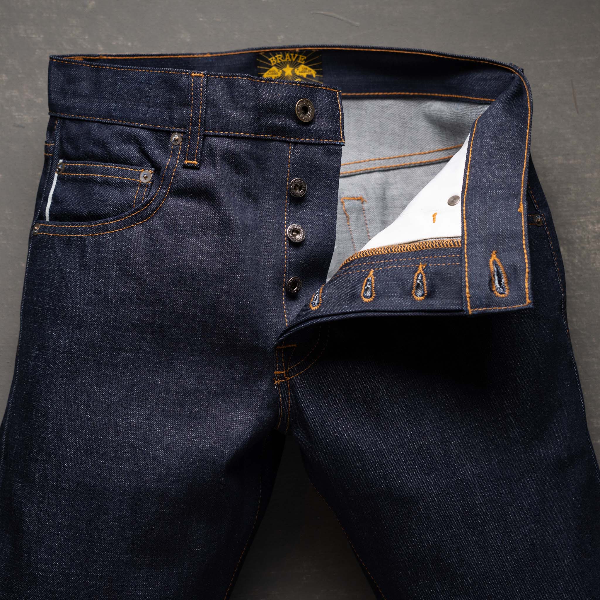 Slim Taper 12oz Woodsman Cone Mills Selvage Denim - Image 7
