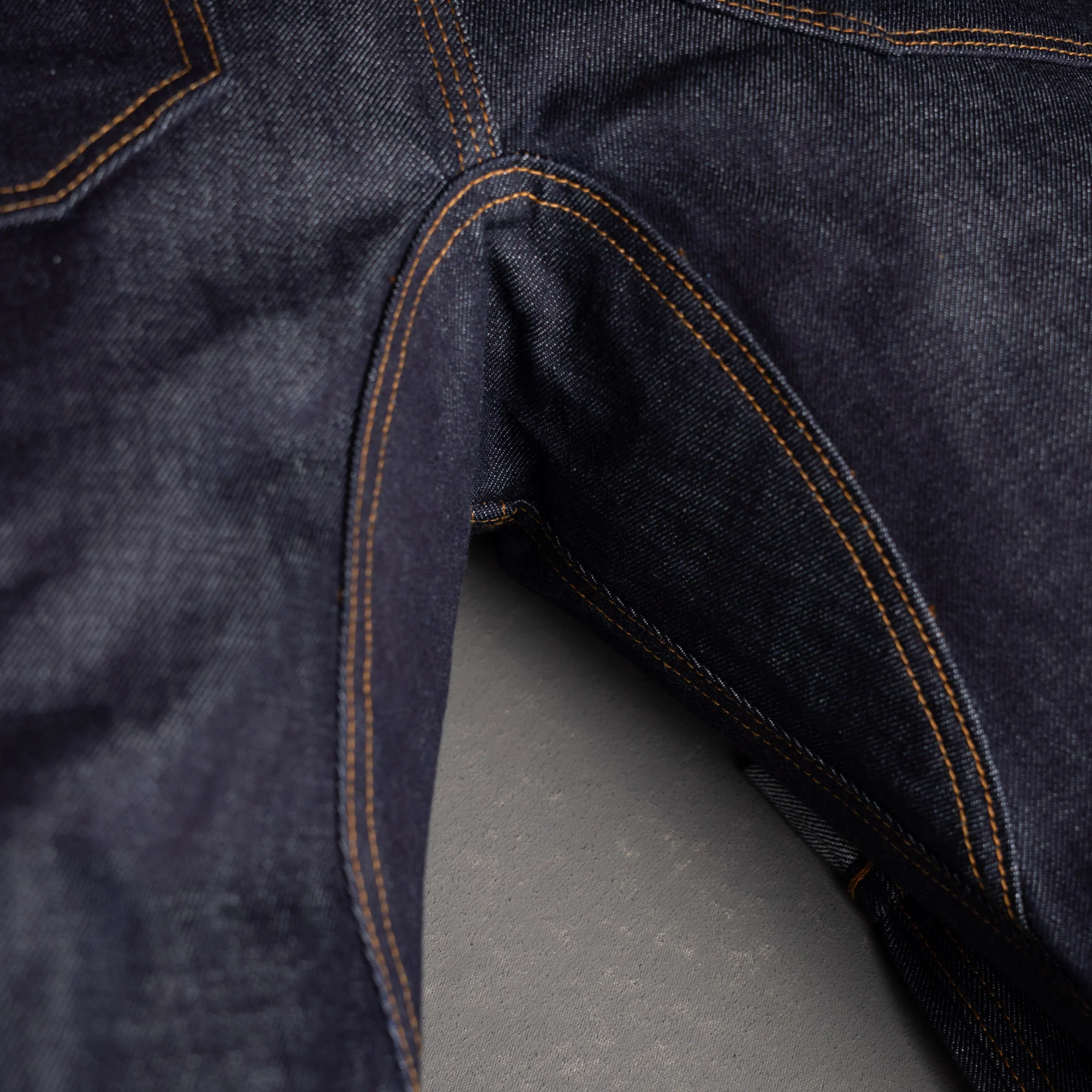Die Hard Double Knee Straight Leg - 13oz Witness Cone Mils Selvage Denim Jean - Image 13