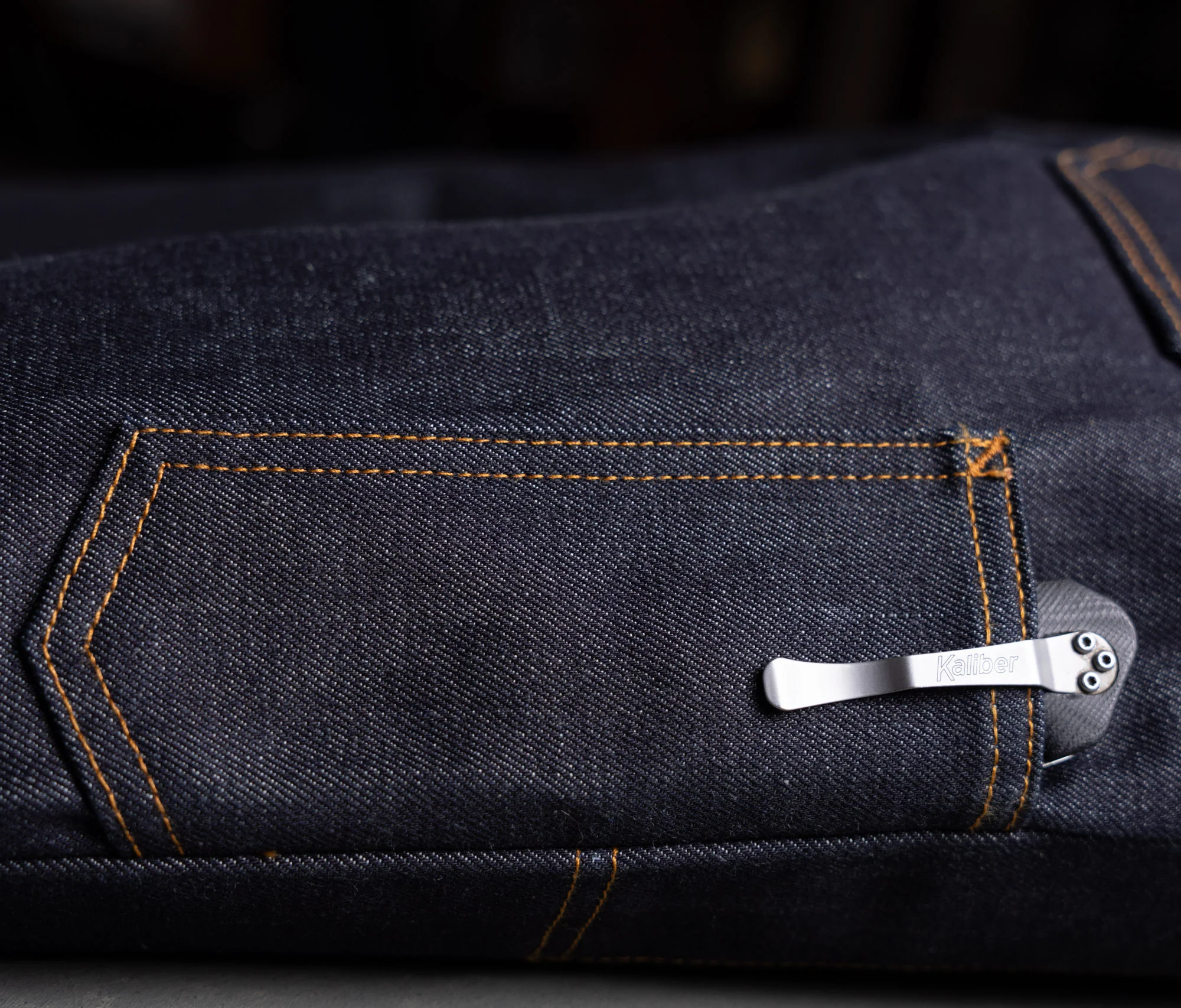 Die Hard Double Knee Straight Leg - 13oz Witness Cone Mils Selvage Denim Jean - Image 14