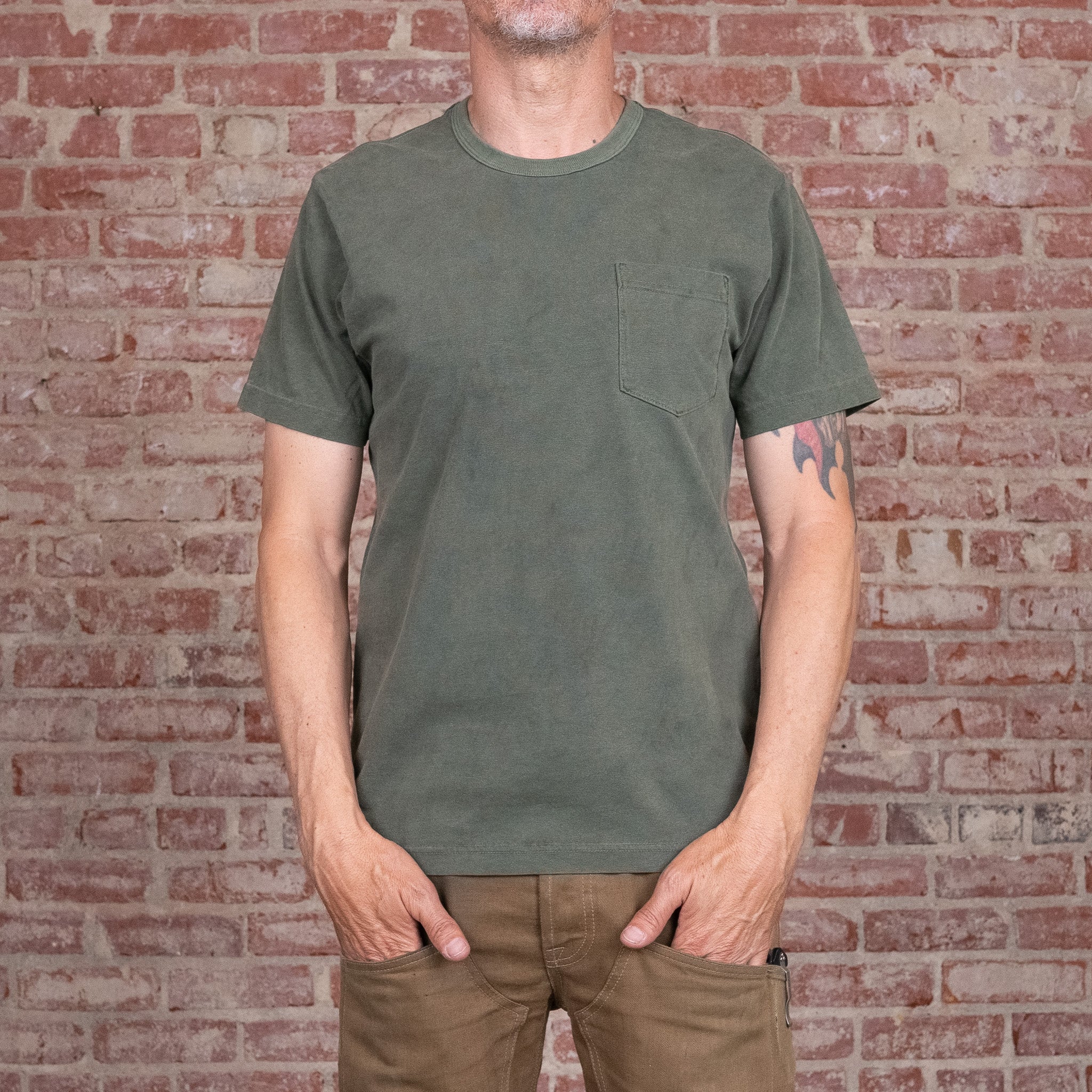 Faded Glory Short Sleeve Classic Pocket T-Shirt - Image 3