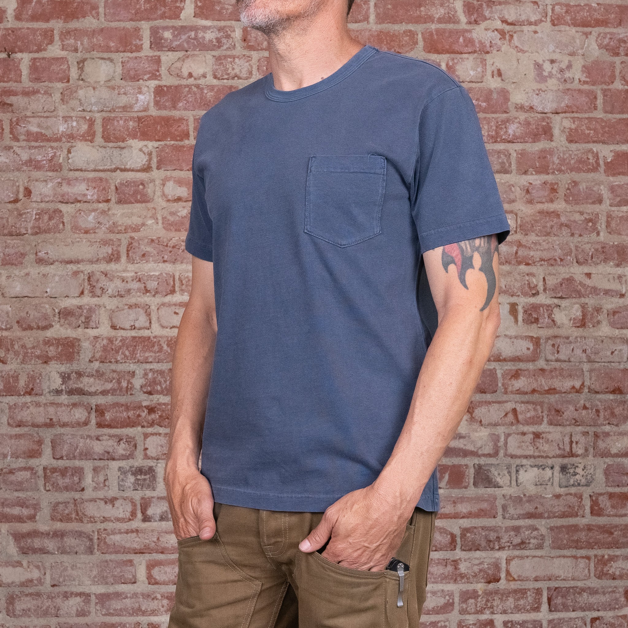 Faded Glory Short Sleeve Classic Pocket T-Shirt - Image 4