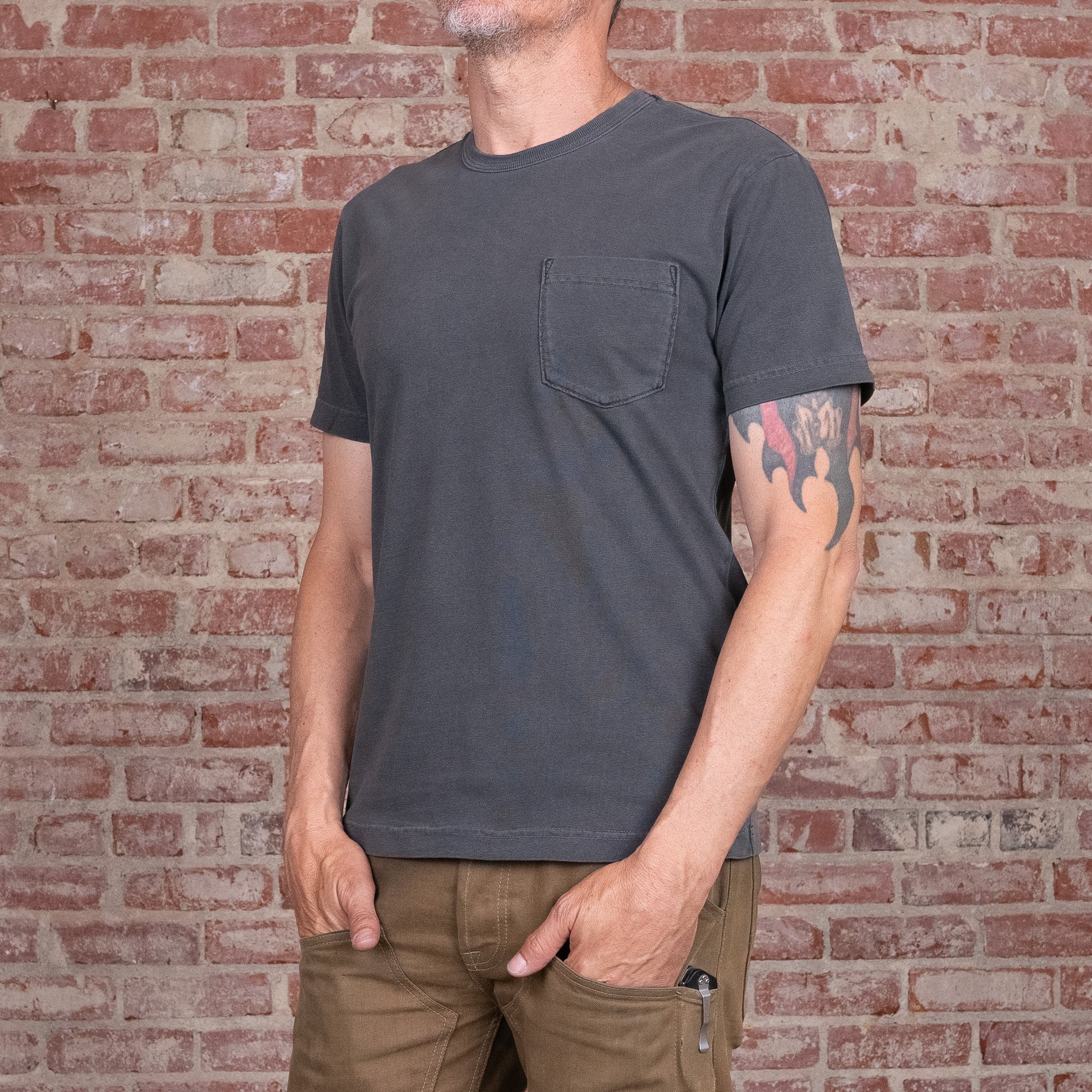 Faded Glory Short Sleeve Classic Pocket T-Shirt - Image 6