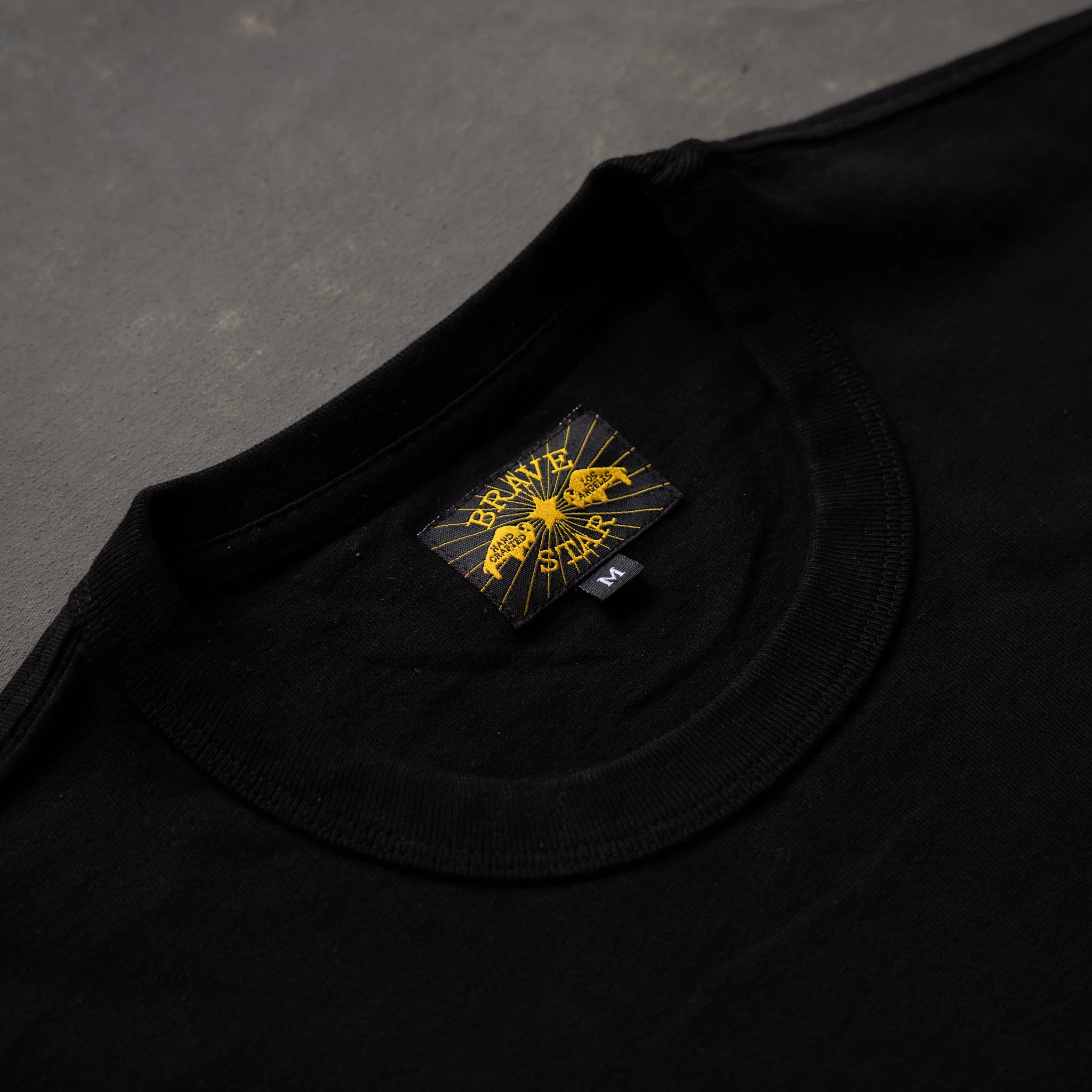 Glory Days Short Sleeve Classic T-Shirt Heavyweight Cotton/Black - Image 4