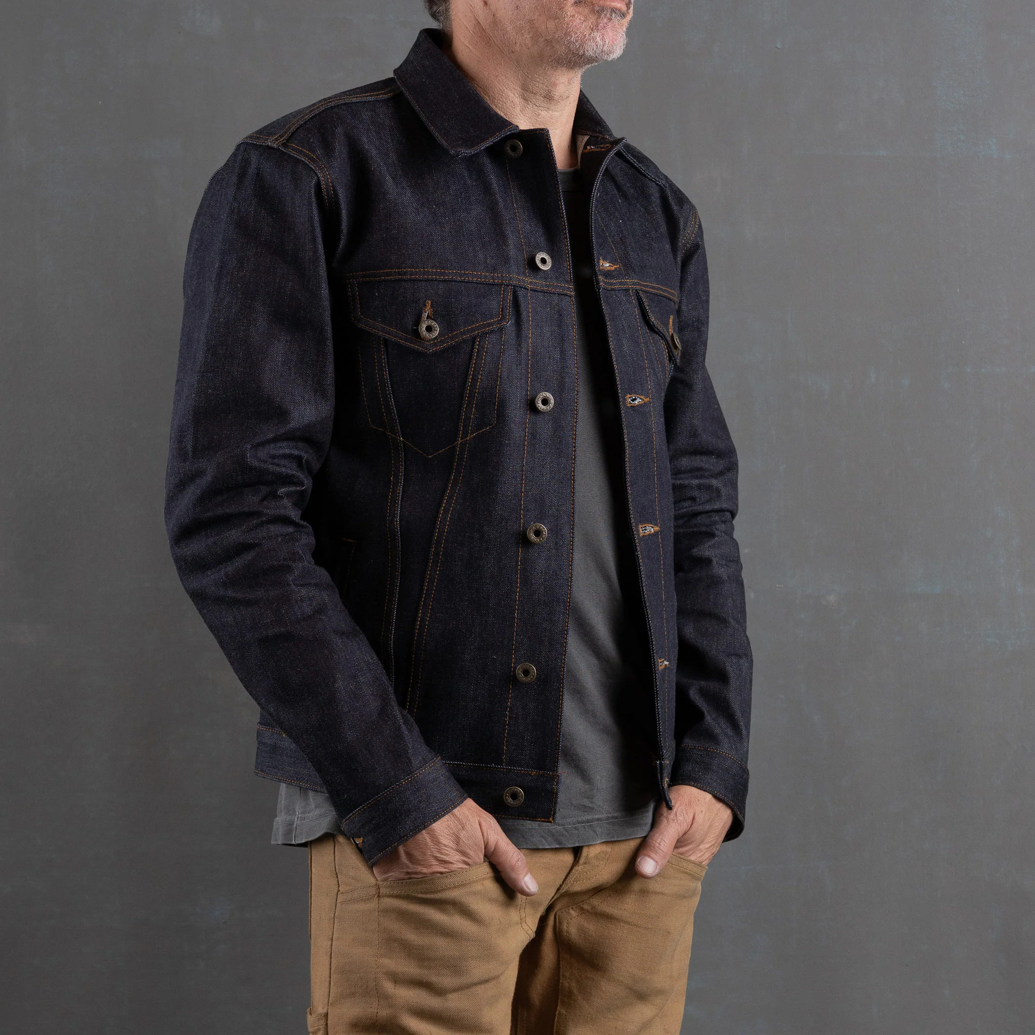 Ironside Jacket 18oz Samurai Japan Selvage Denim - Image 3