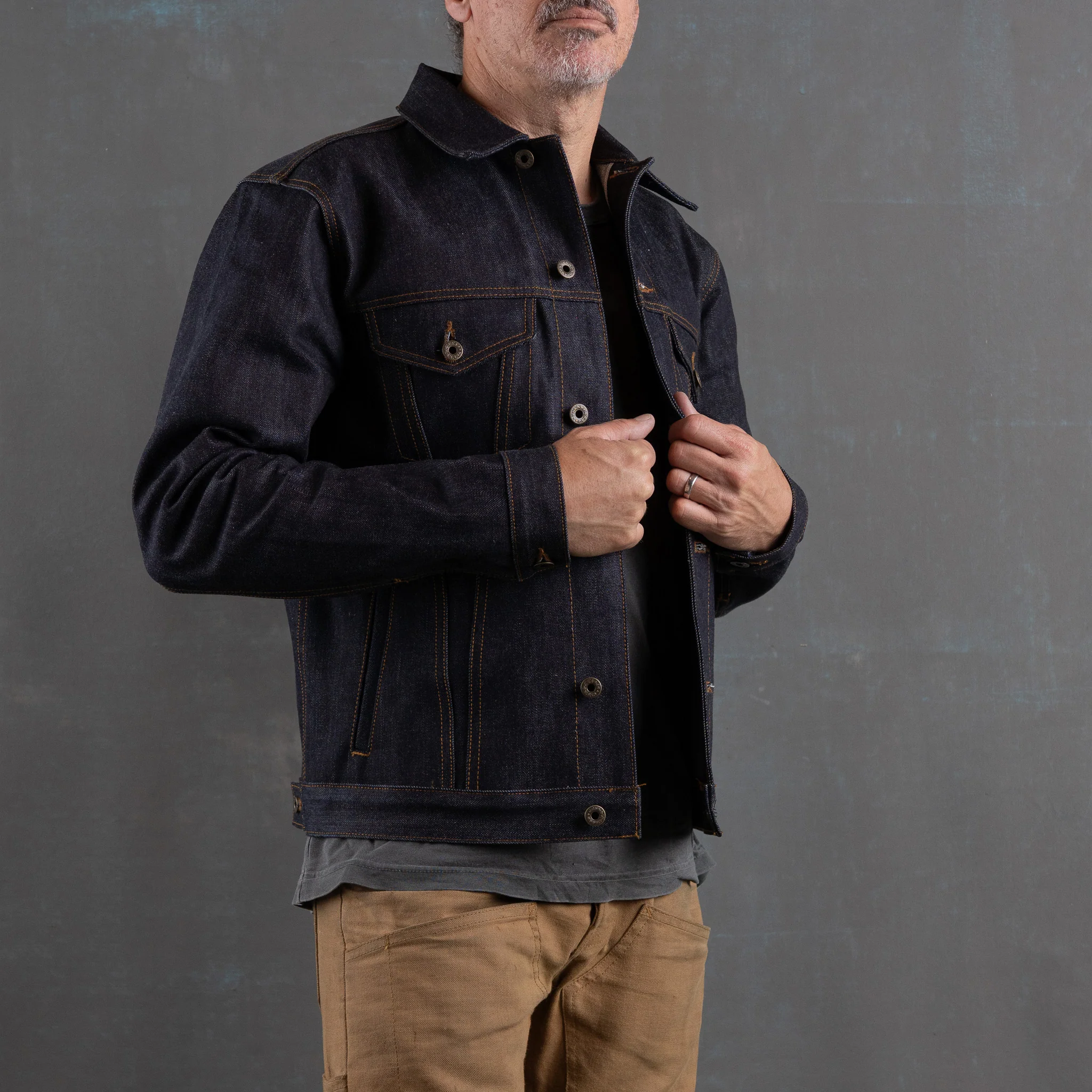 Ironside Jacket 18oz Samurai Japan Selvage Denim - Image 4