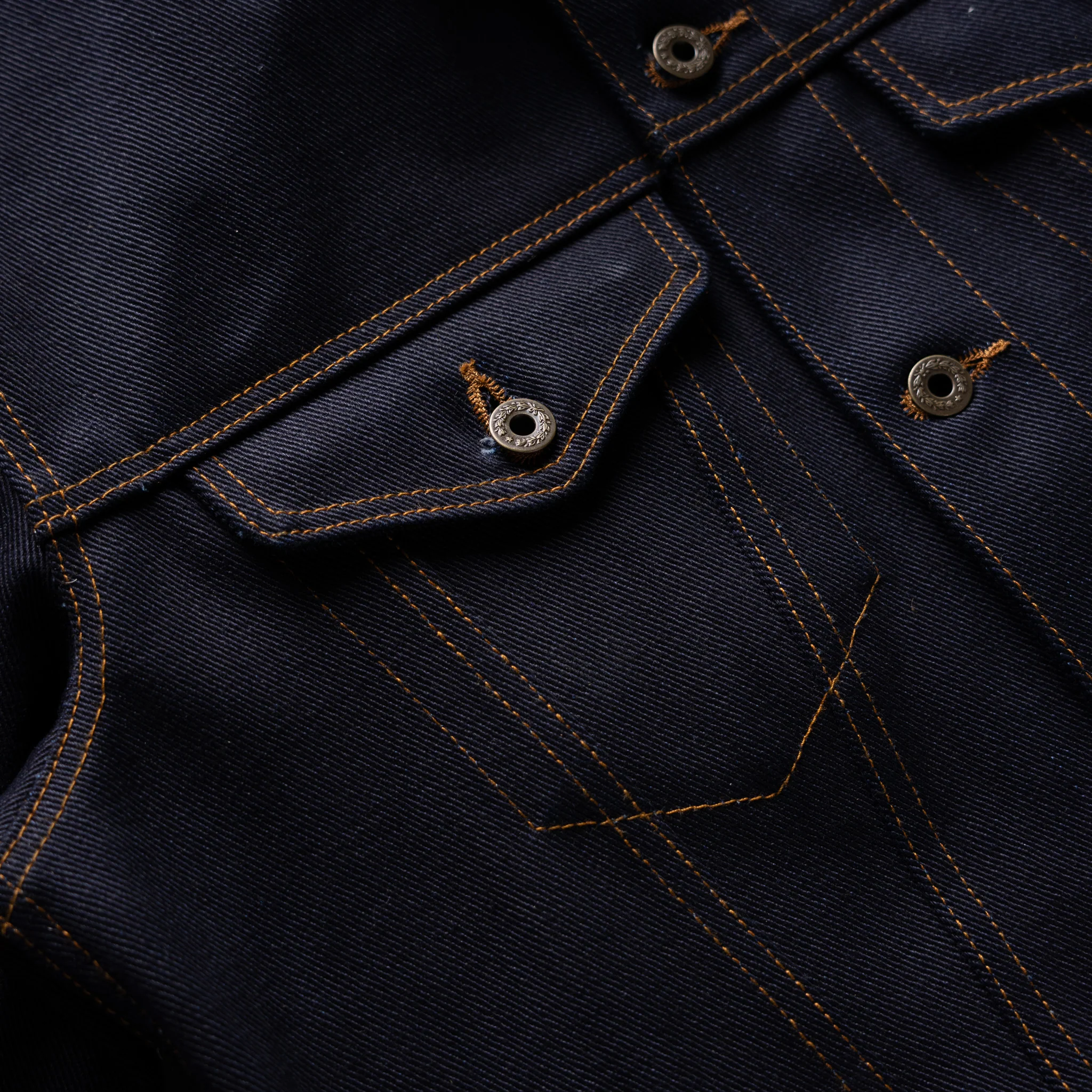 Ironside Jacket 21.5oz Frankenstein Selvage Denim - Image 10