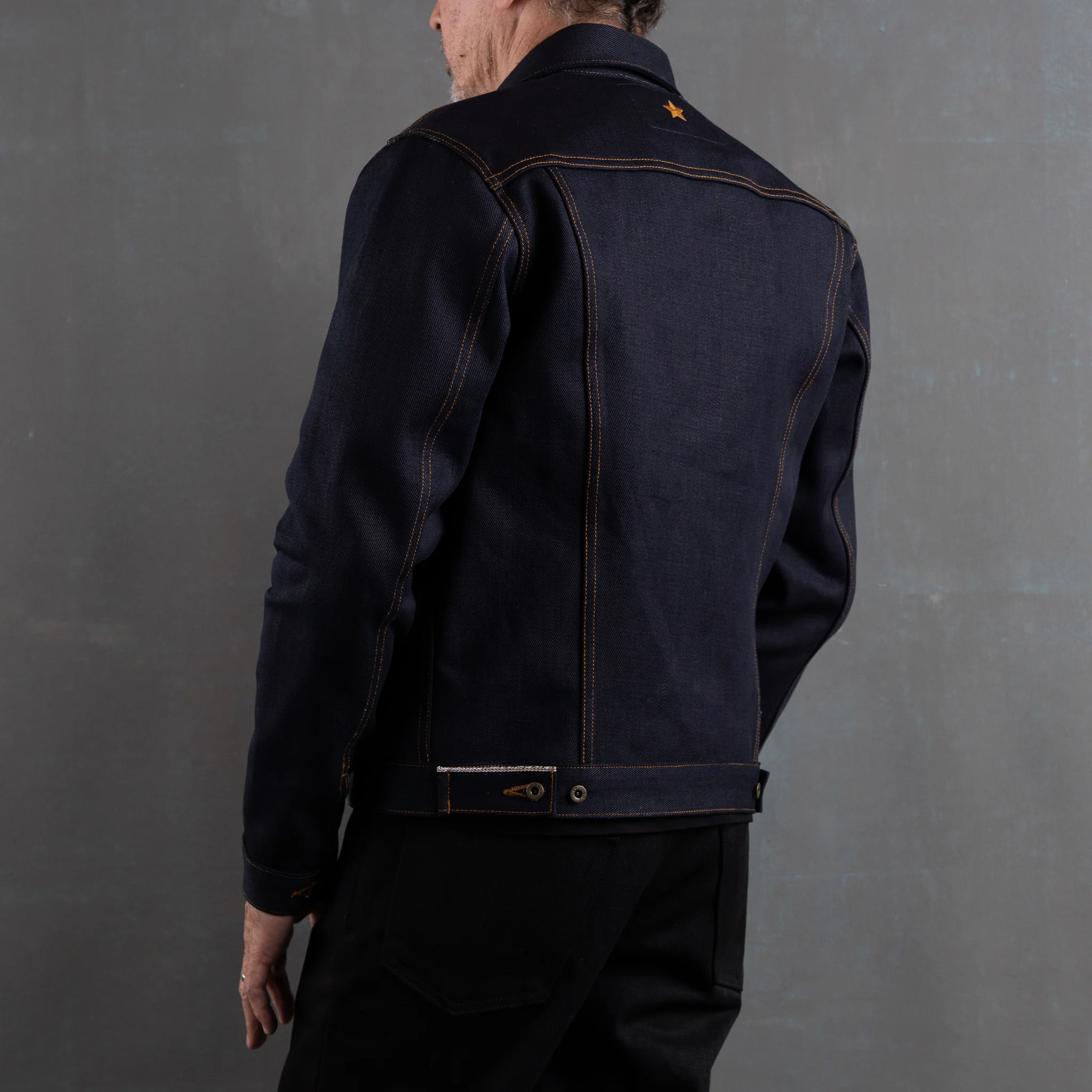 Ironside Jacket 21.5oz Frankenstein Selvage Denim - Image 3