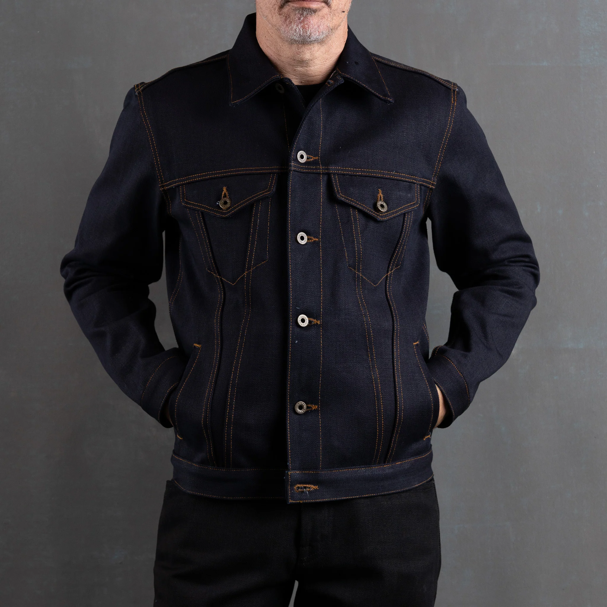 Ironside Jacket 21.5oz Frankenstein Selvage Denim - Image 5