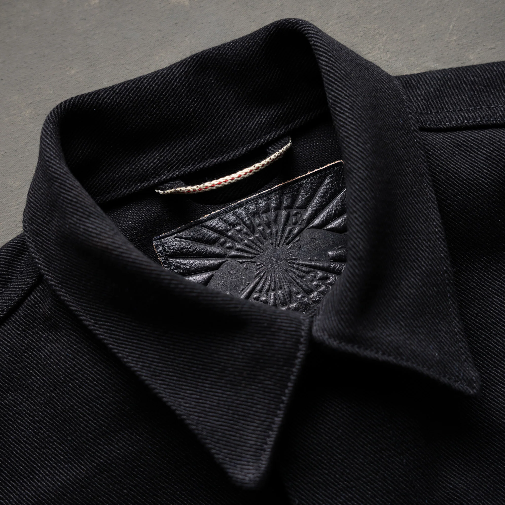 Ironside Jacket 21.5oz 'Mayhem' Double Black Japan Selvage Denim - Image 10