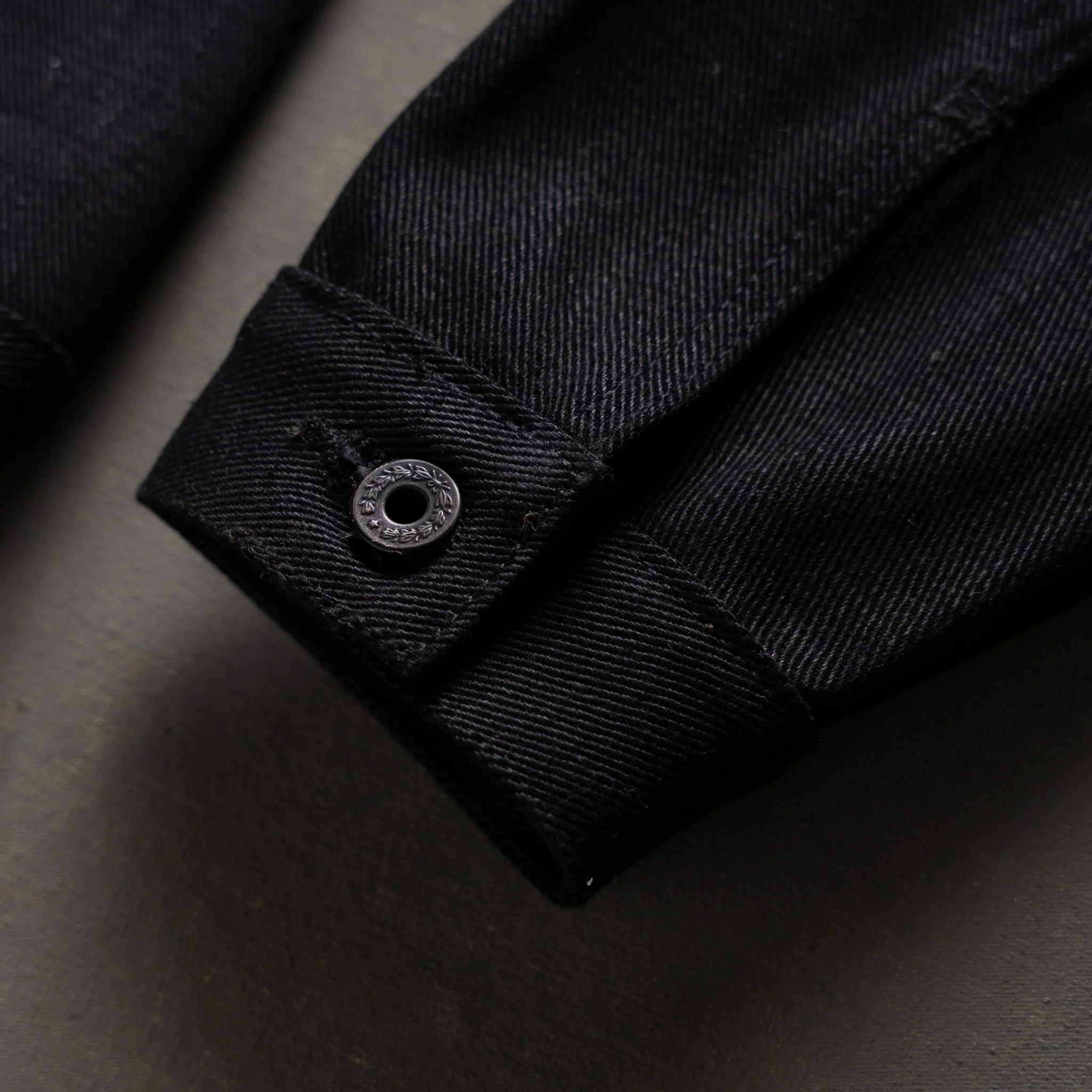 Ironside Jacket 21.5oz 'Mayhem' Double Black Japan Selvage Denim - Image 14
