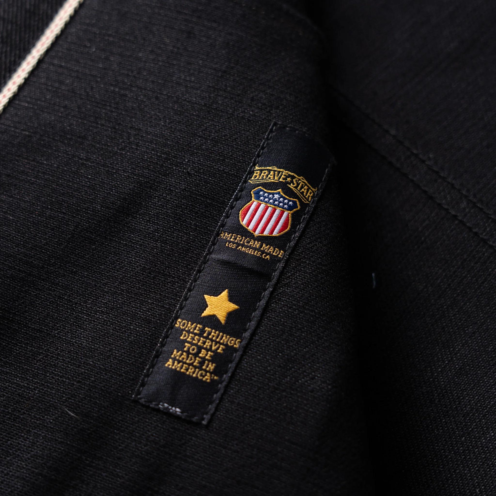 Ironside Jacket 21.5oz 'Mayhem' Double Black Japan Selvage Denim - Image 17