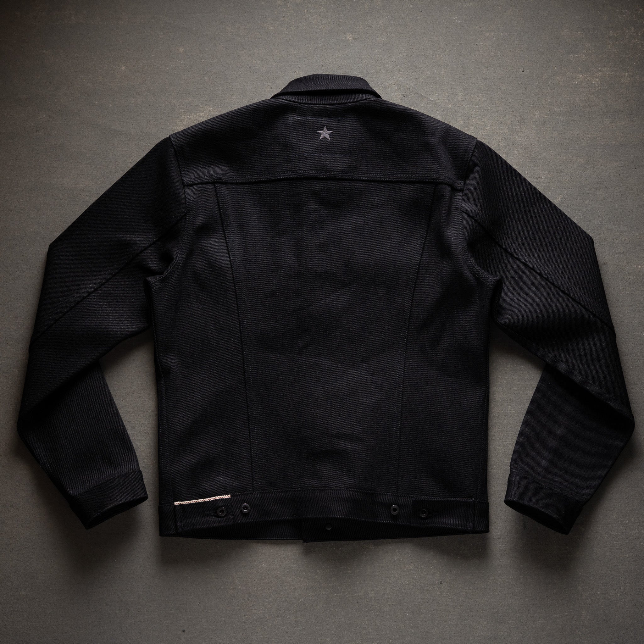 Ironside Jacket 21.5oz 'Mayhem' Double Black Japan Selvage Denim - Image 9