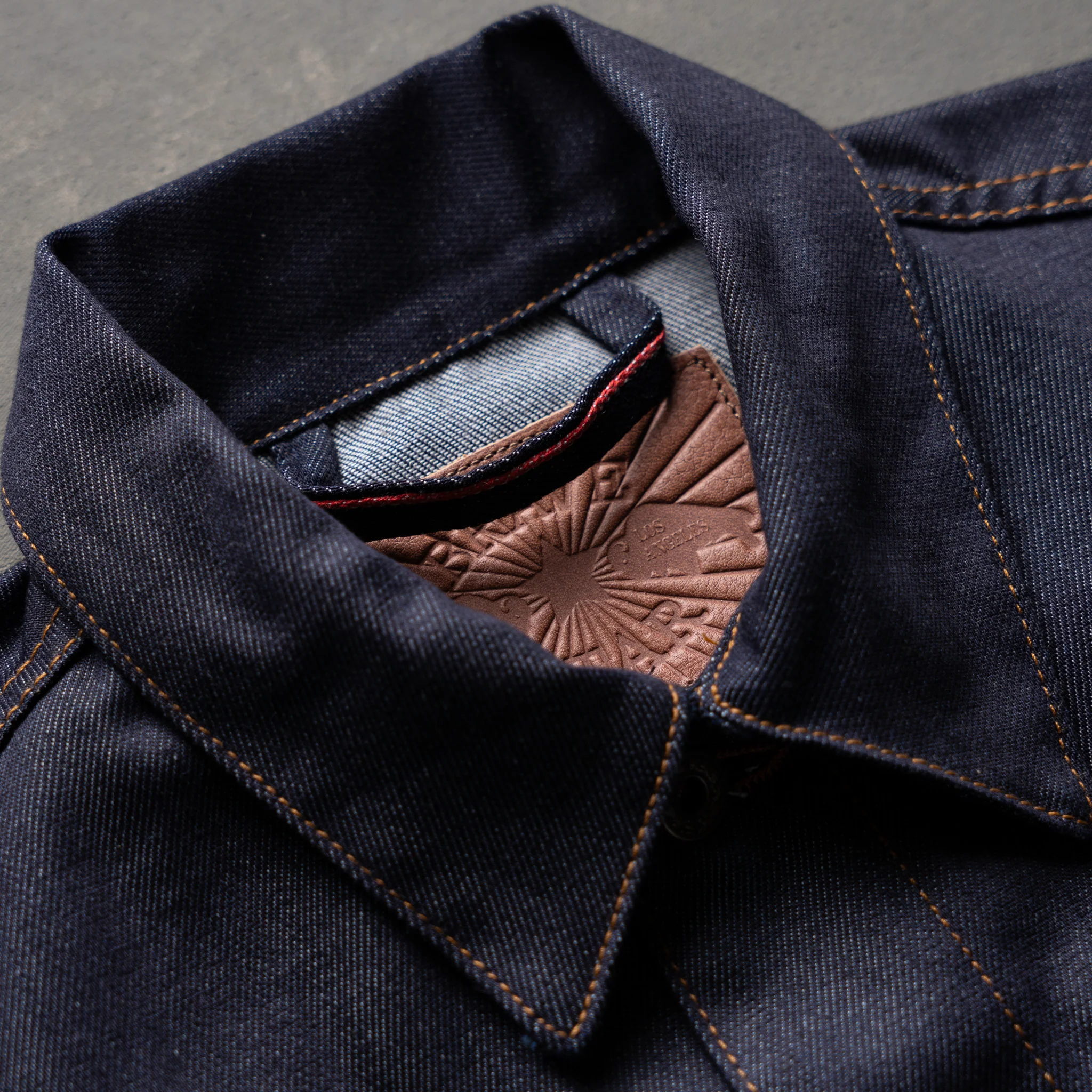 Ironside Jacket 9oz Red Sun Selvage Denim - Image 12