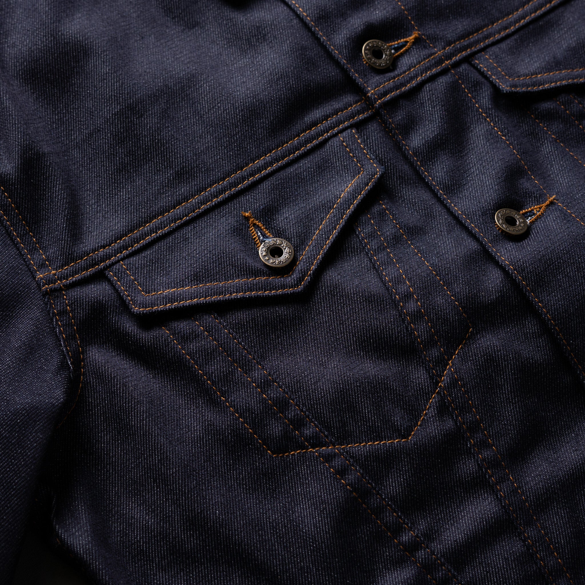 Ironside Jacket 9oz Red Sun Selvage Denim - Image 14