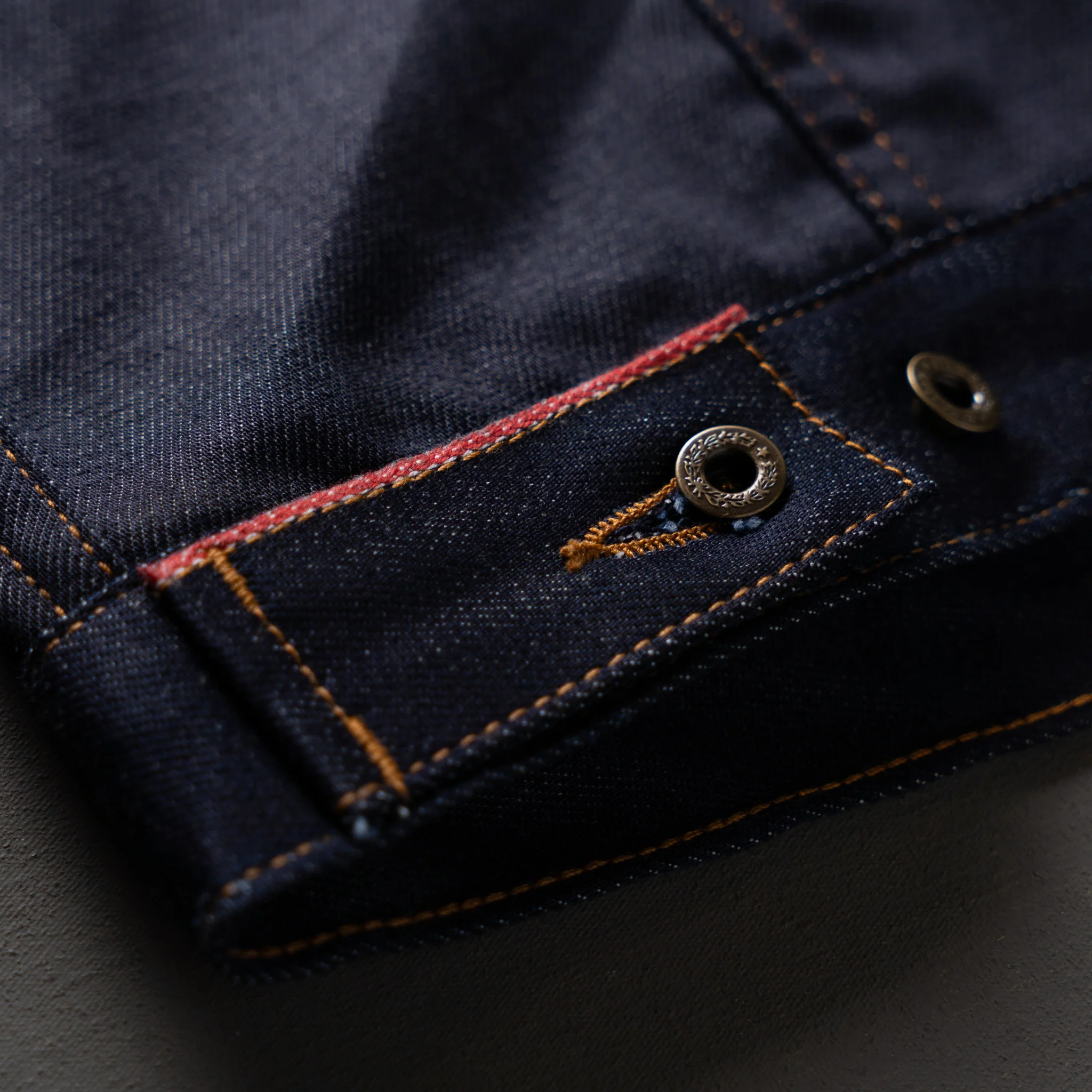 Ironside Jacket 9oz Red Sun Selvage Denim - Image 8
