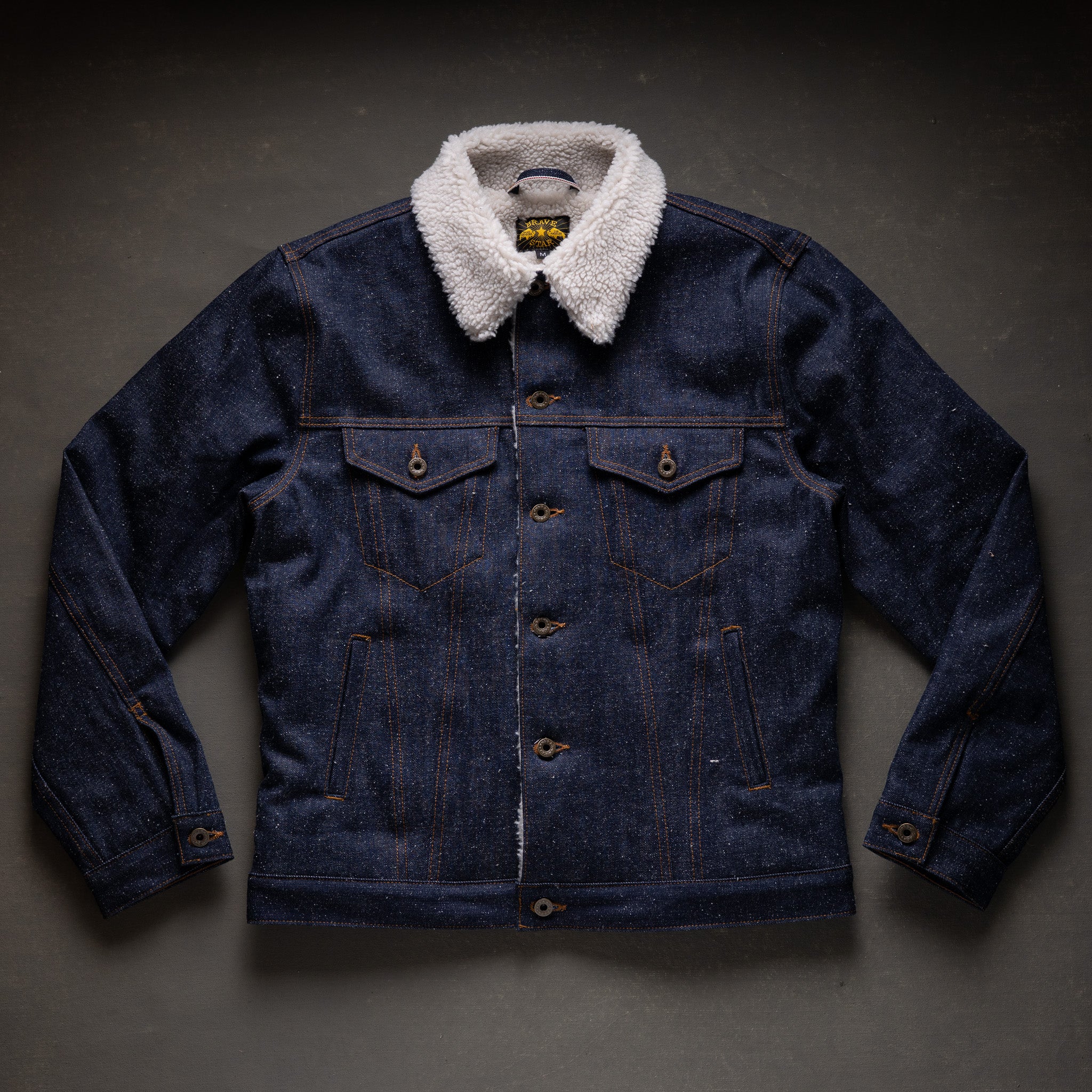Ironside Sherpa Jacket 15oz Blizzard Selvage - Image 10