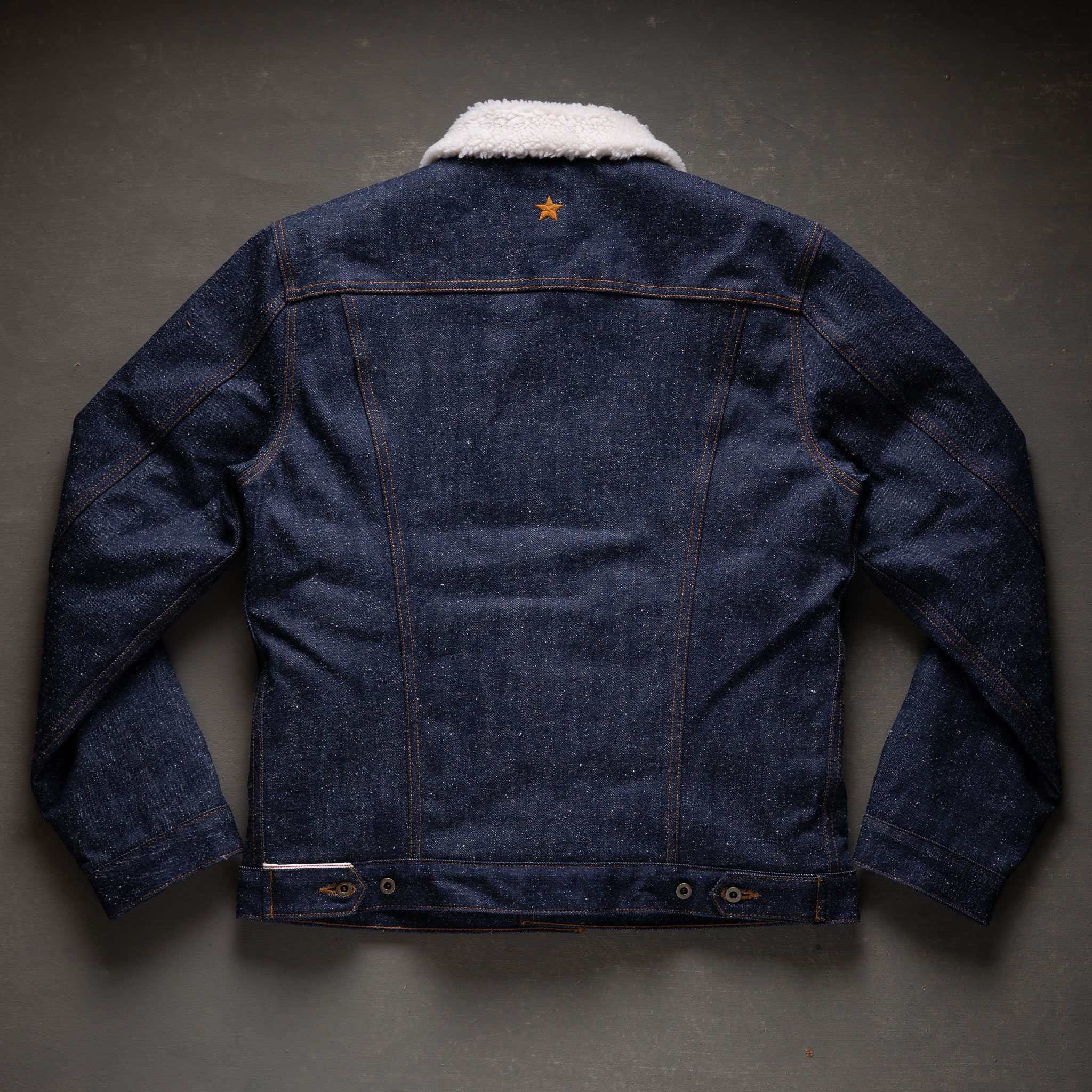 Ironside Sherpa Jacket 15oz Blizzard Selvage - Image 11