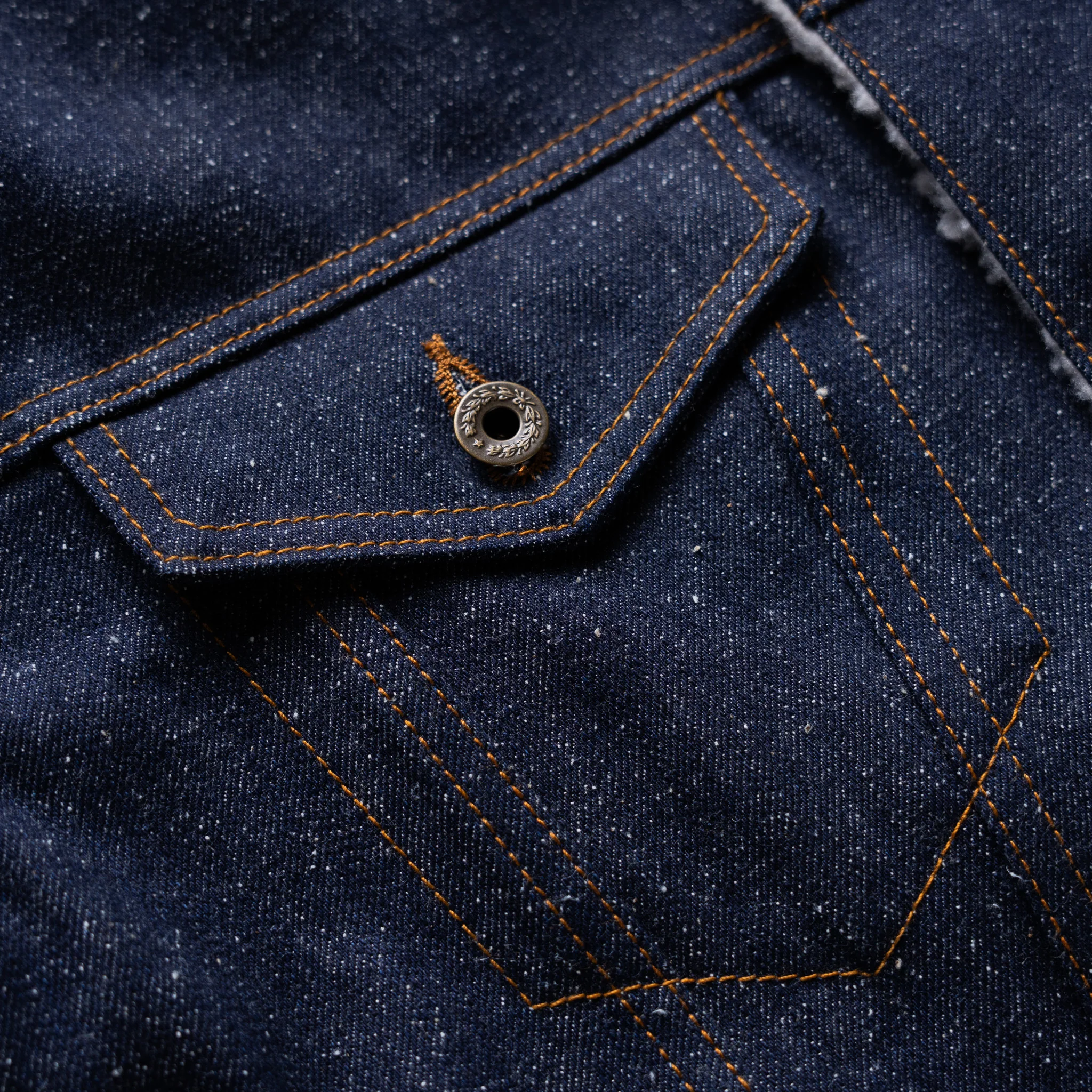 Ironside Sherpa Jacket 15oz Blizzard Selvage - Image 13