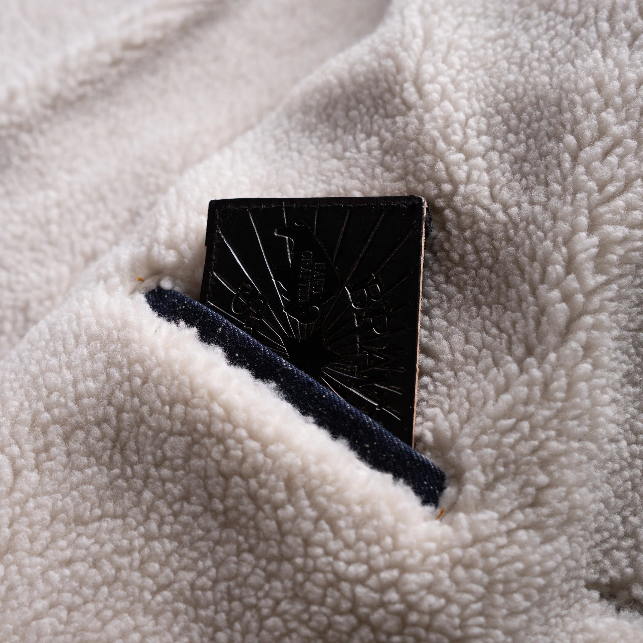 Ironside Sherpa Jacket 15oz Blizzard Selvage - Image 15