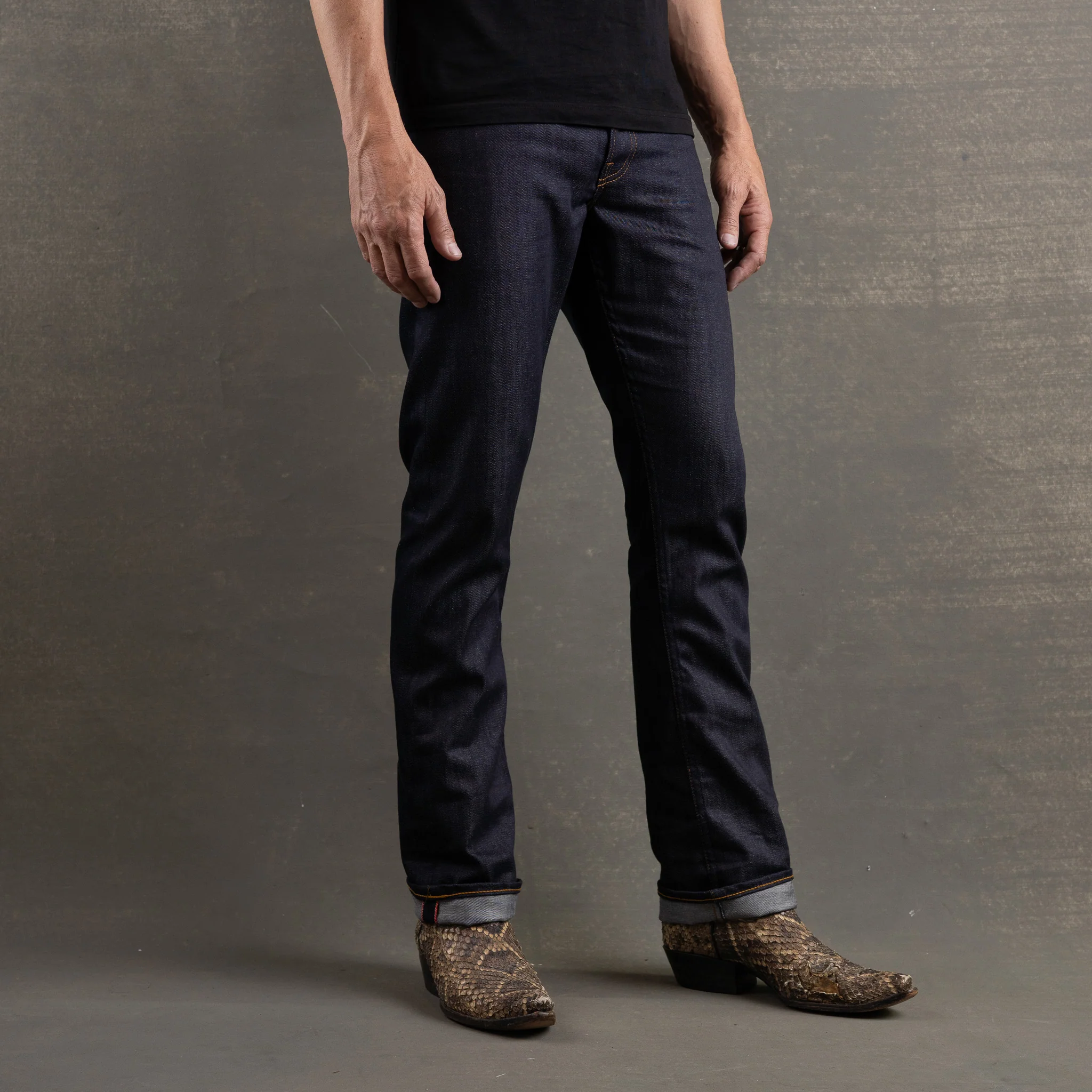 Mojave Western Cut 9oz Red Sun Selvage Denim - Image 4
