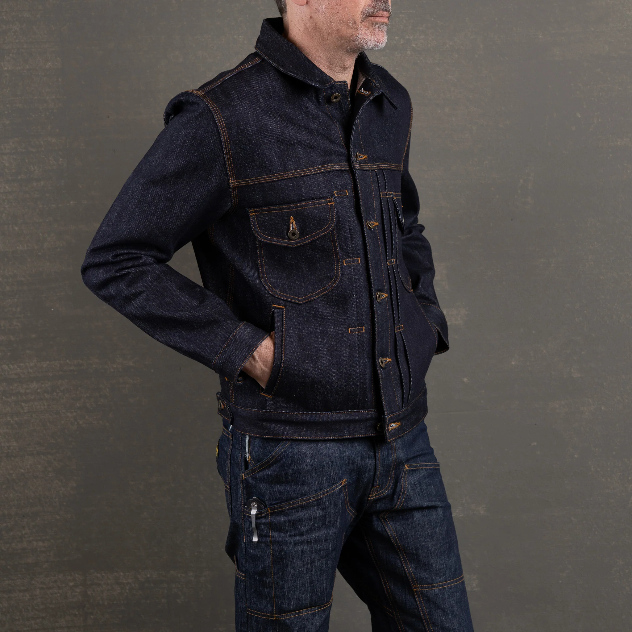 Mojave Jacket 18oz Samurai Selvage Denim - Image 5