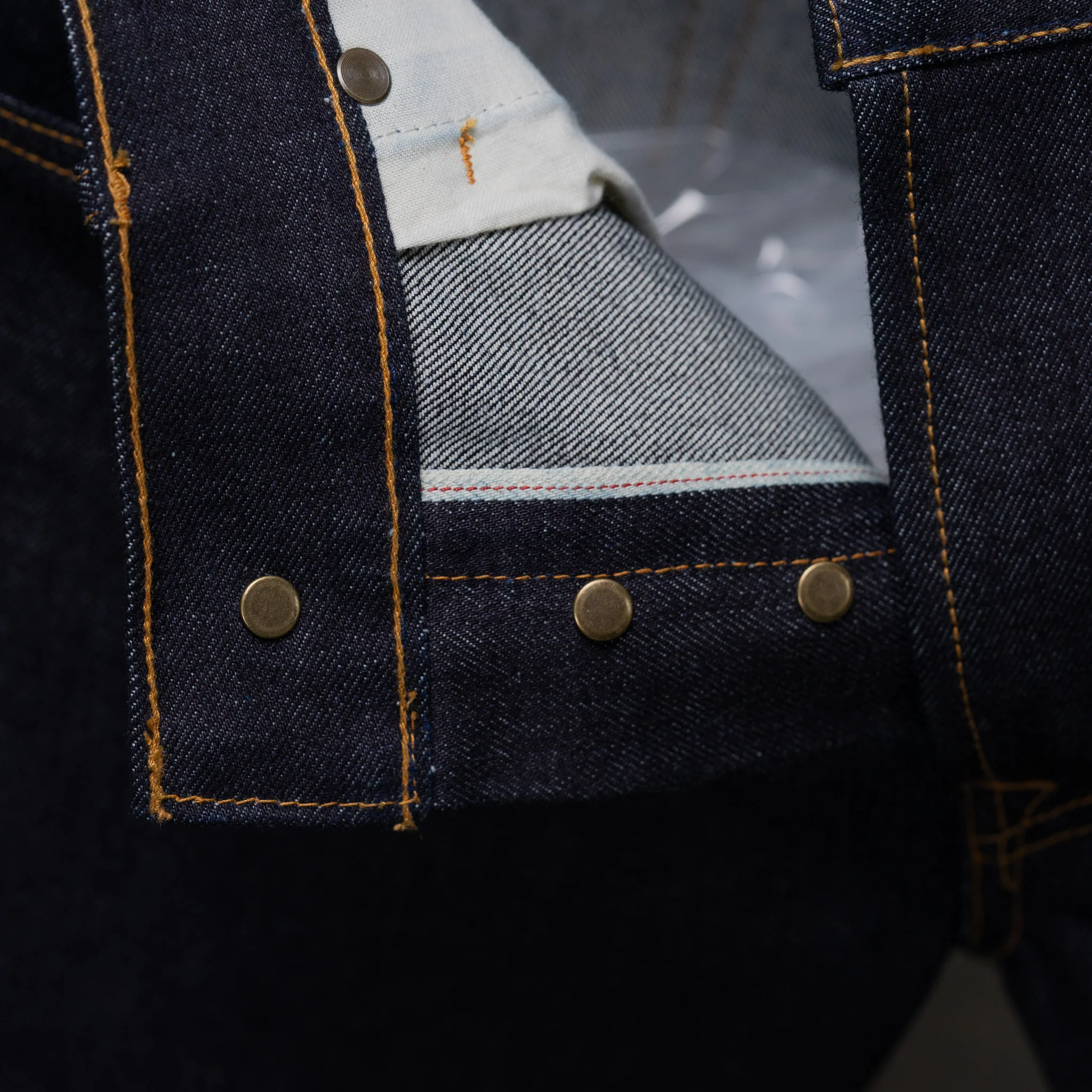 TRUE STRAIGHT 16.5oz 'Blue Blood' Selvage Denim - Image 7