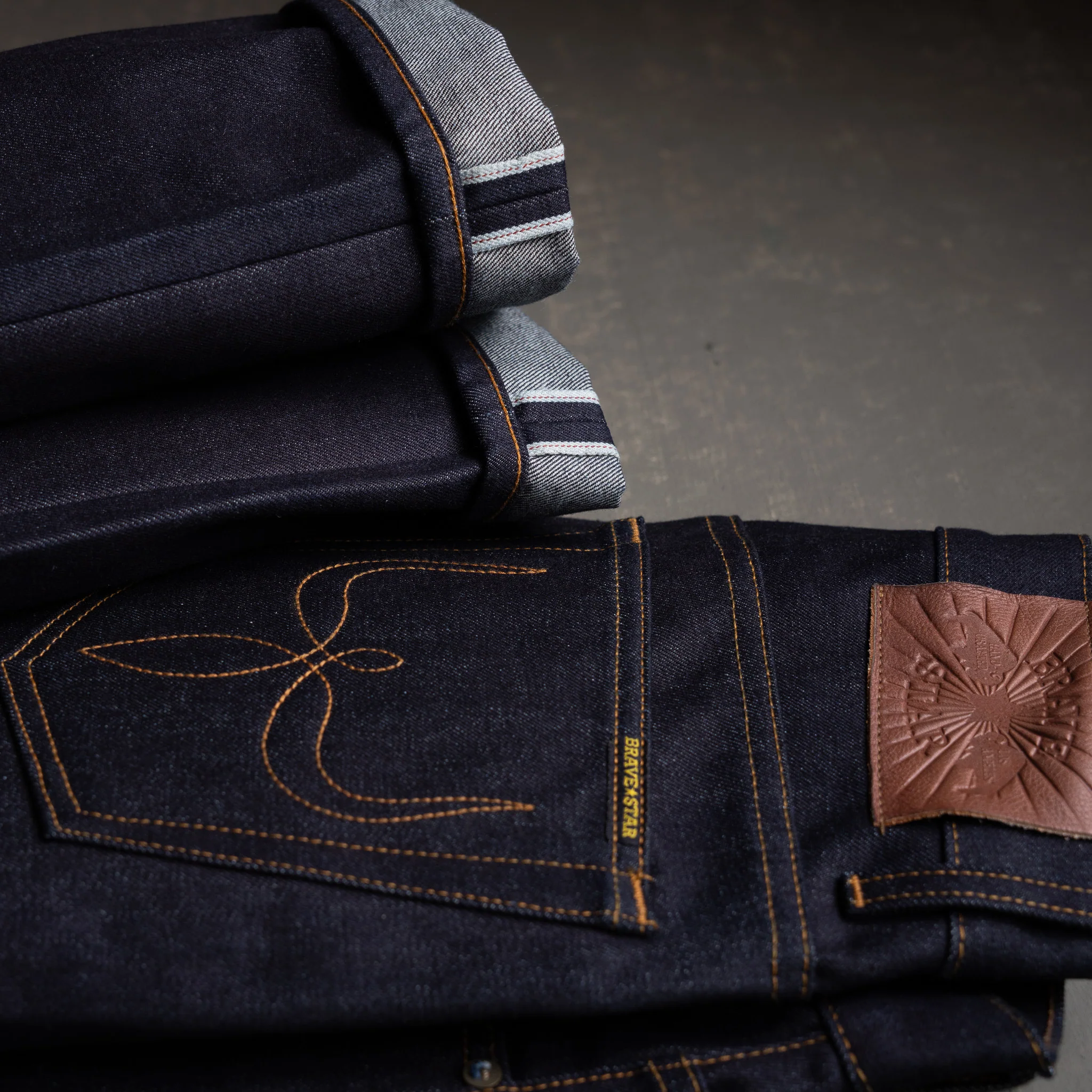 Mojave Western Cut 16.5oz 'Blue Blood' Selvage Denim - Image 7