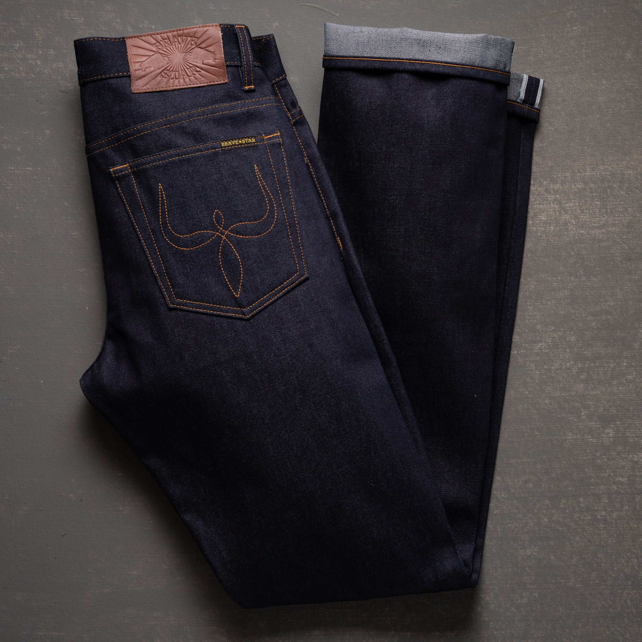 Mojave Western Cut 16.5oz 'Blue Blood' Selvage Denim - Image 8