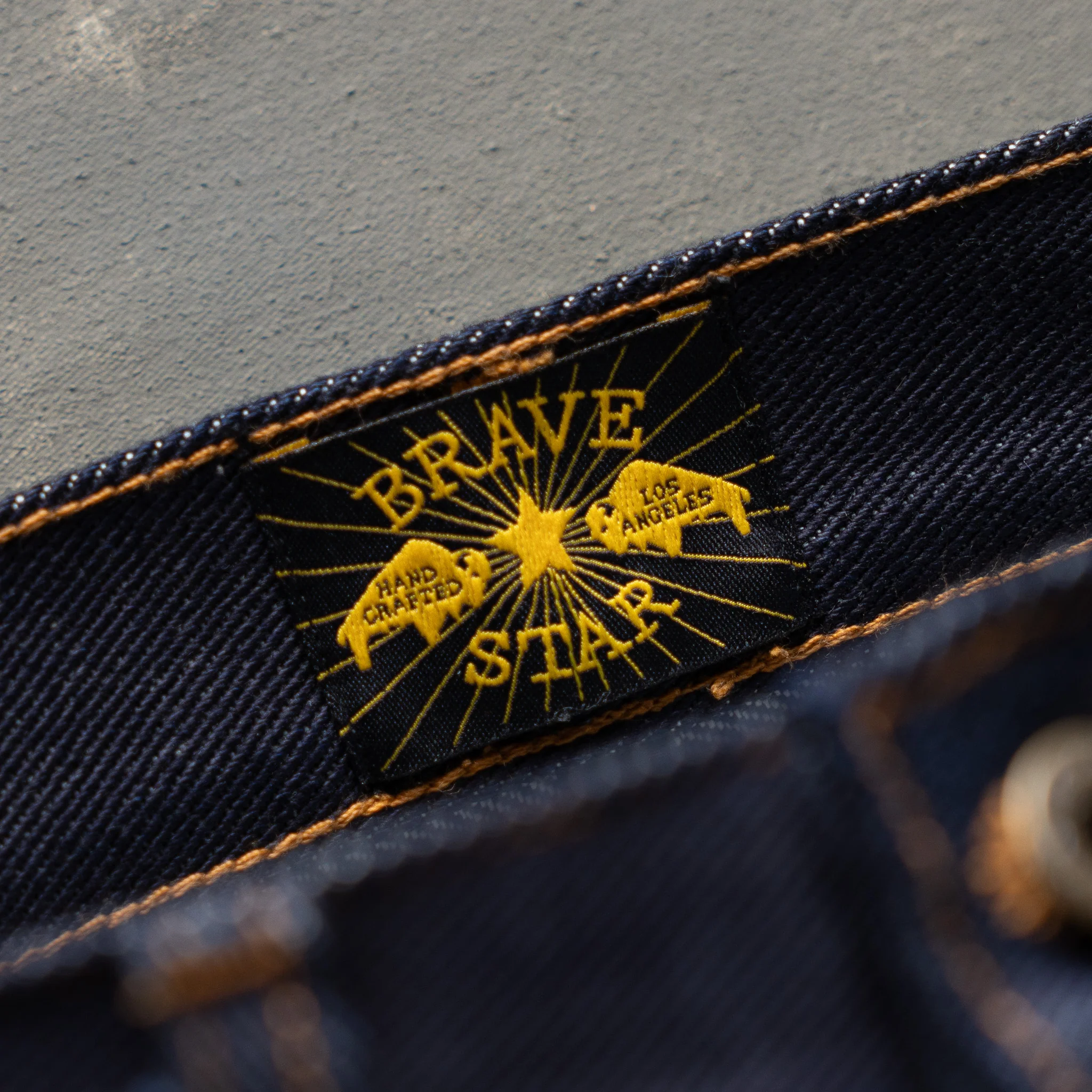 Mojave Western Cut 21.5oz Gauntlet Japan Selvage Denim - Image 12