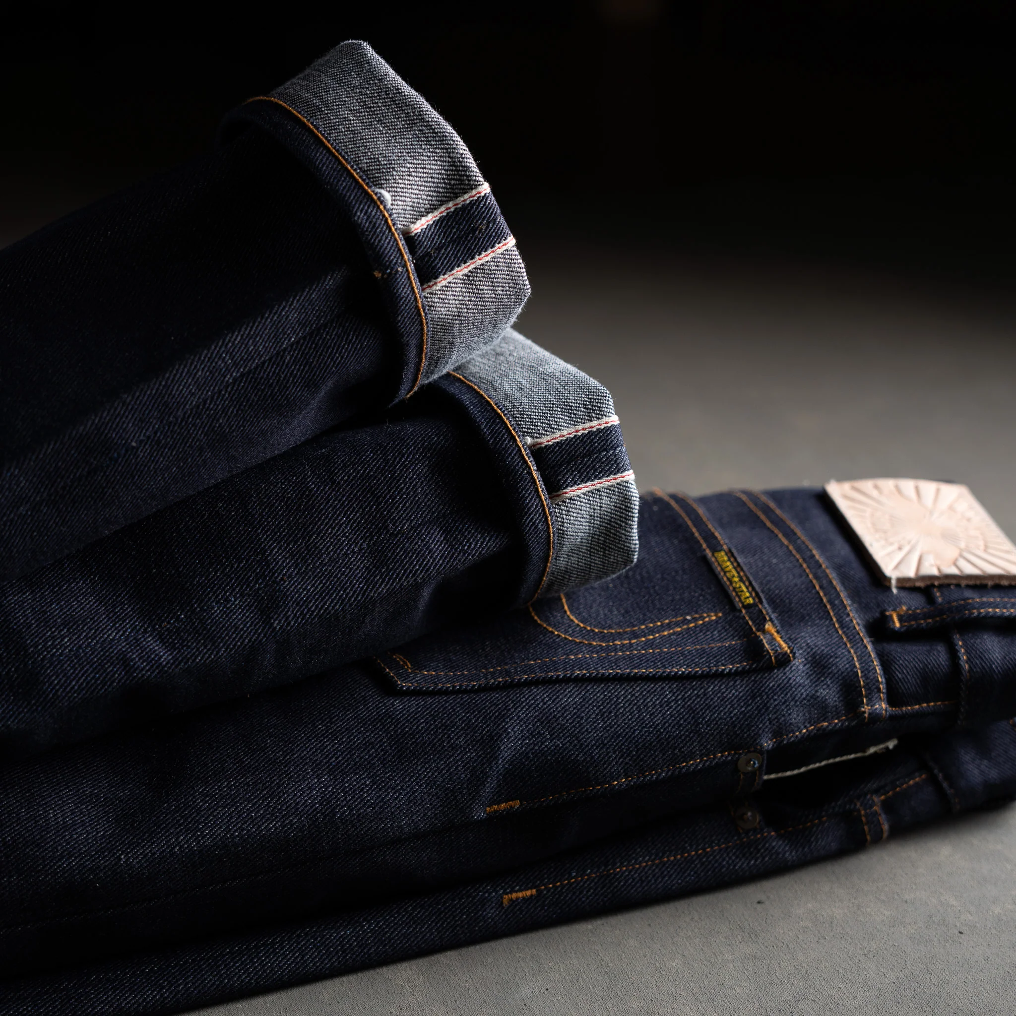Mojave Western Cut 21.5oz Gauntlet Japan Selvage Denim - Image 15