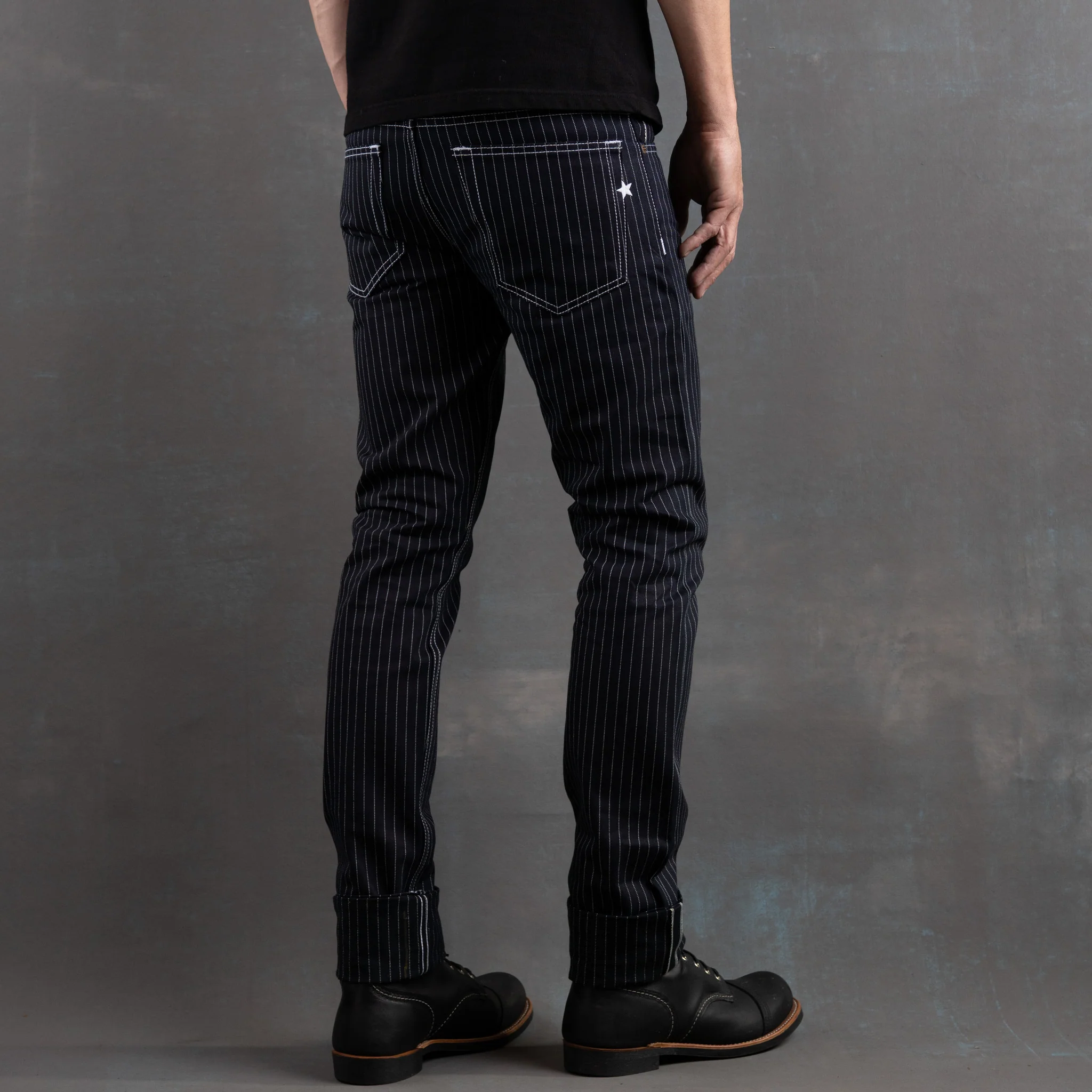 Slim Straight 14oz Wabash Selvage Denim - Image 3