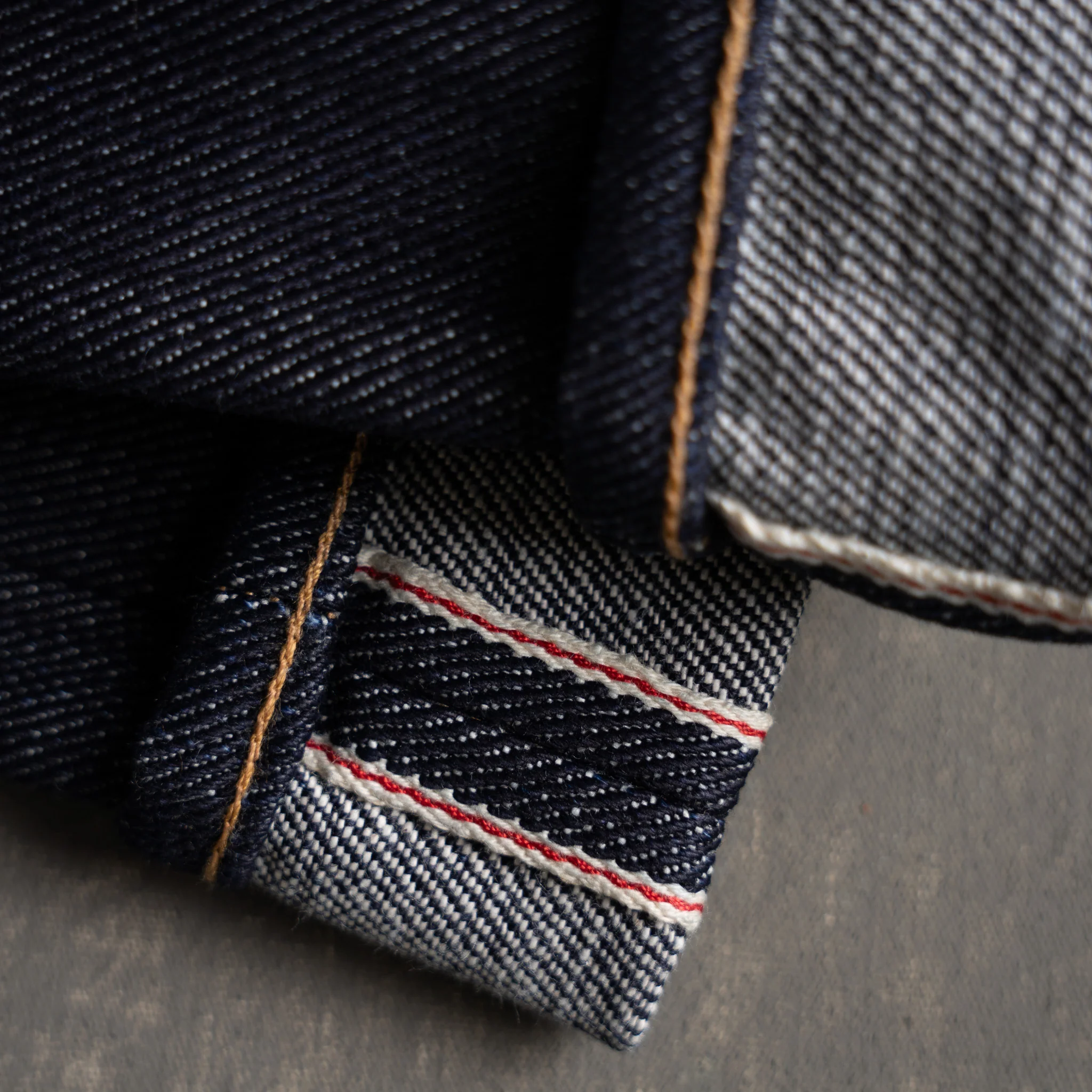 True Straight 21.5oz Dark Gauntlet Heavyweight Selvage Denim - Image 12