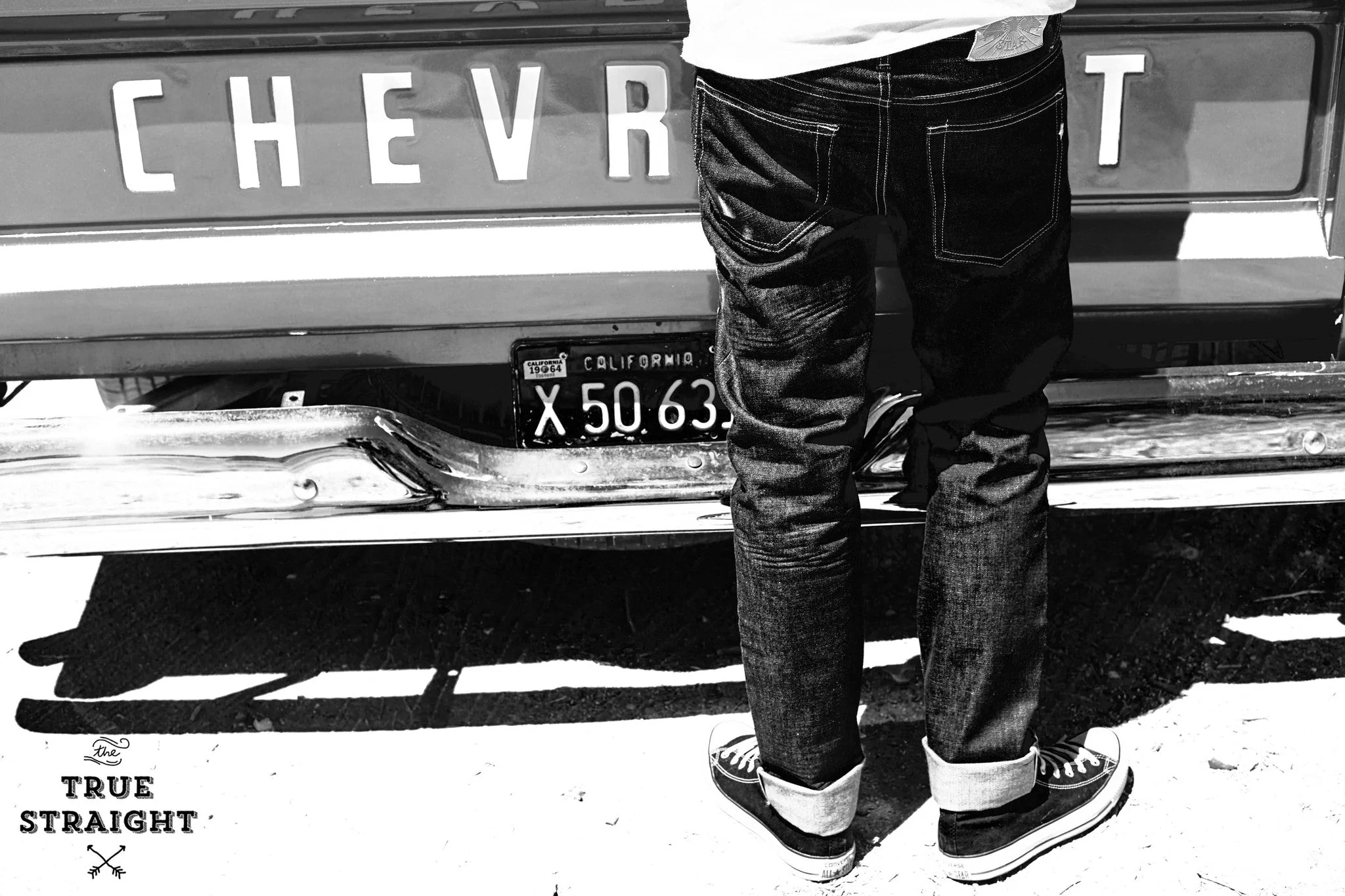 True Straight 21.5oz Dark Gauntlet Heavyweight Selvage Denim - Image 14