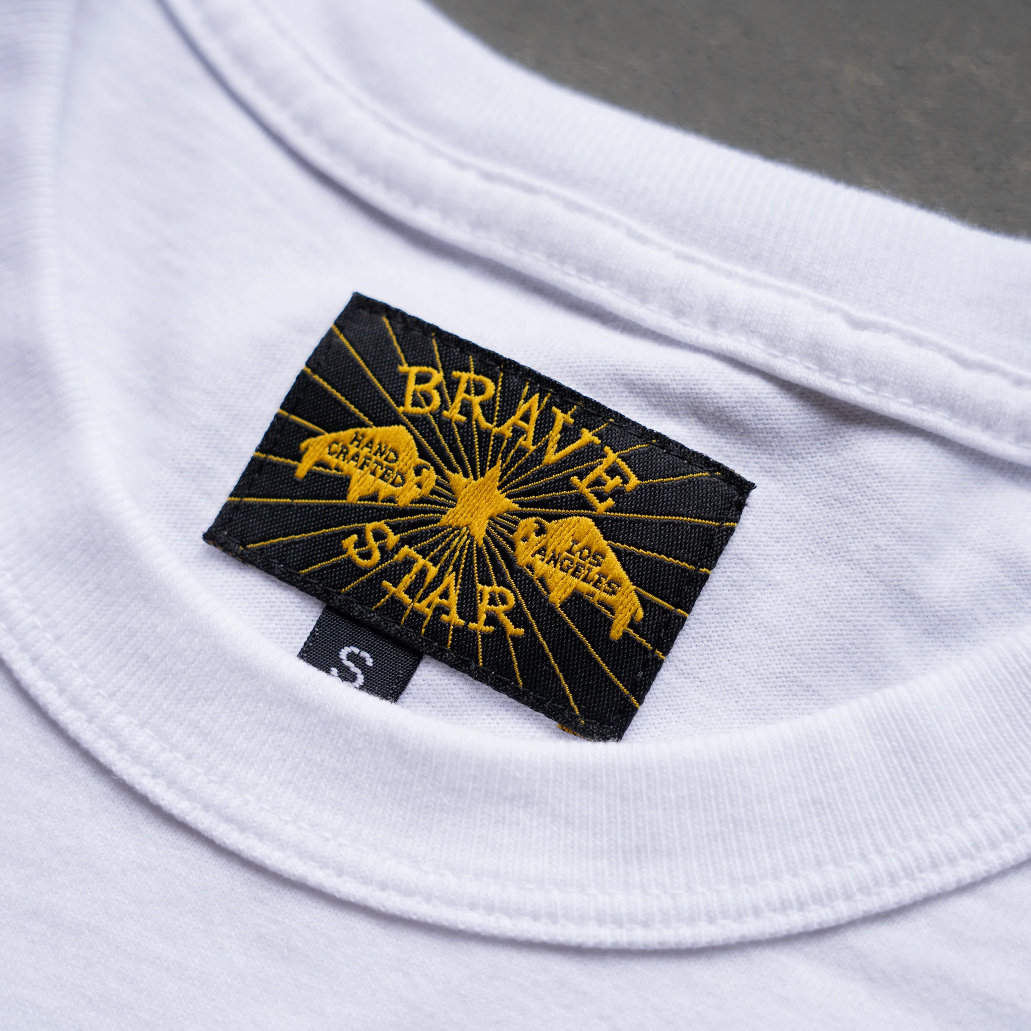 California Short Sleeve Classic T-Shirt /White - Image 3