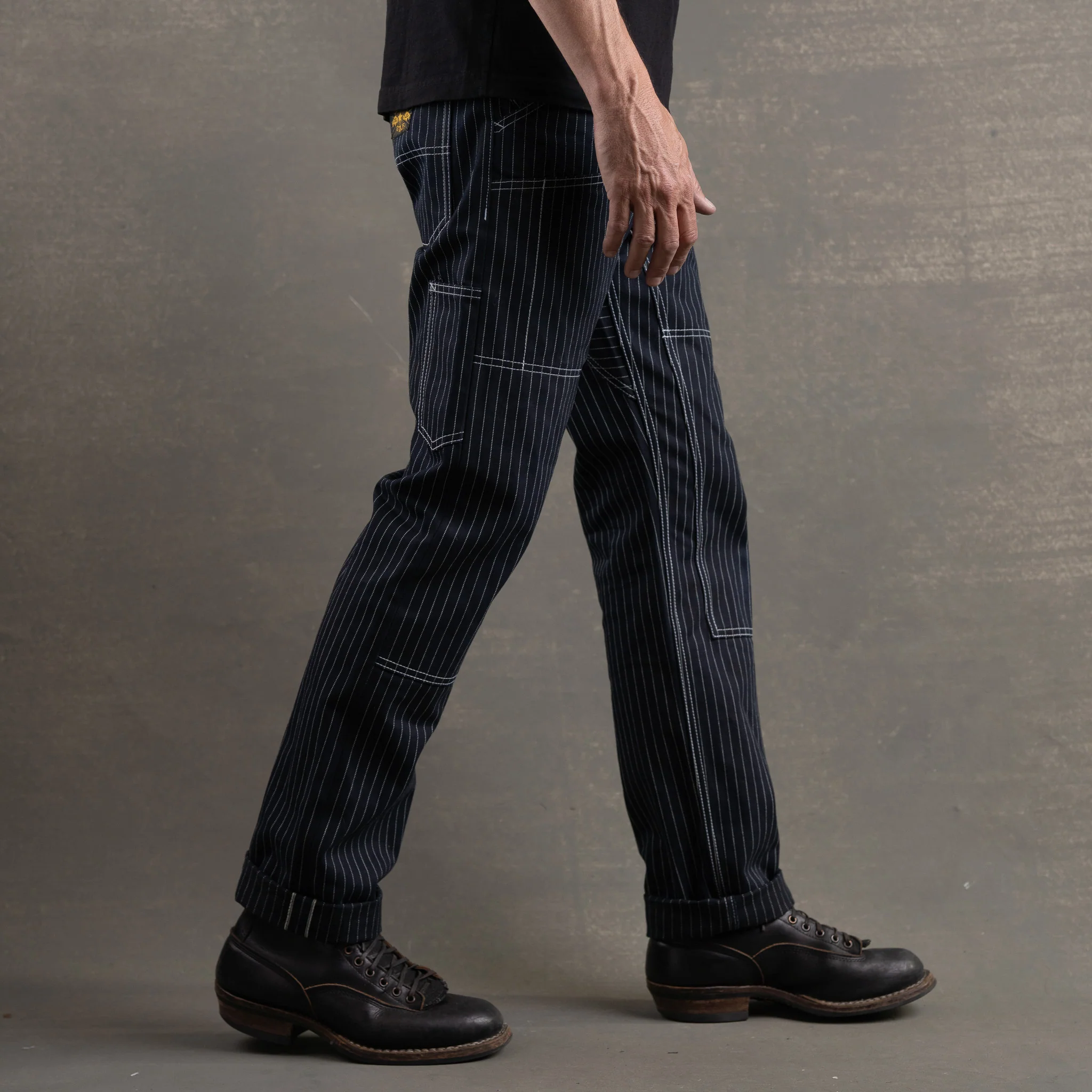 Die Hard Double Knee Straight Leg 14oz Wabash Selvage Denim - Image 4