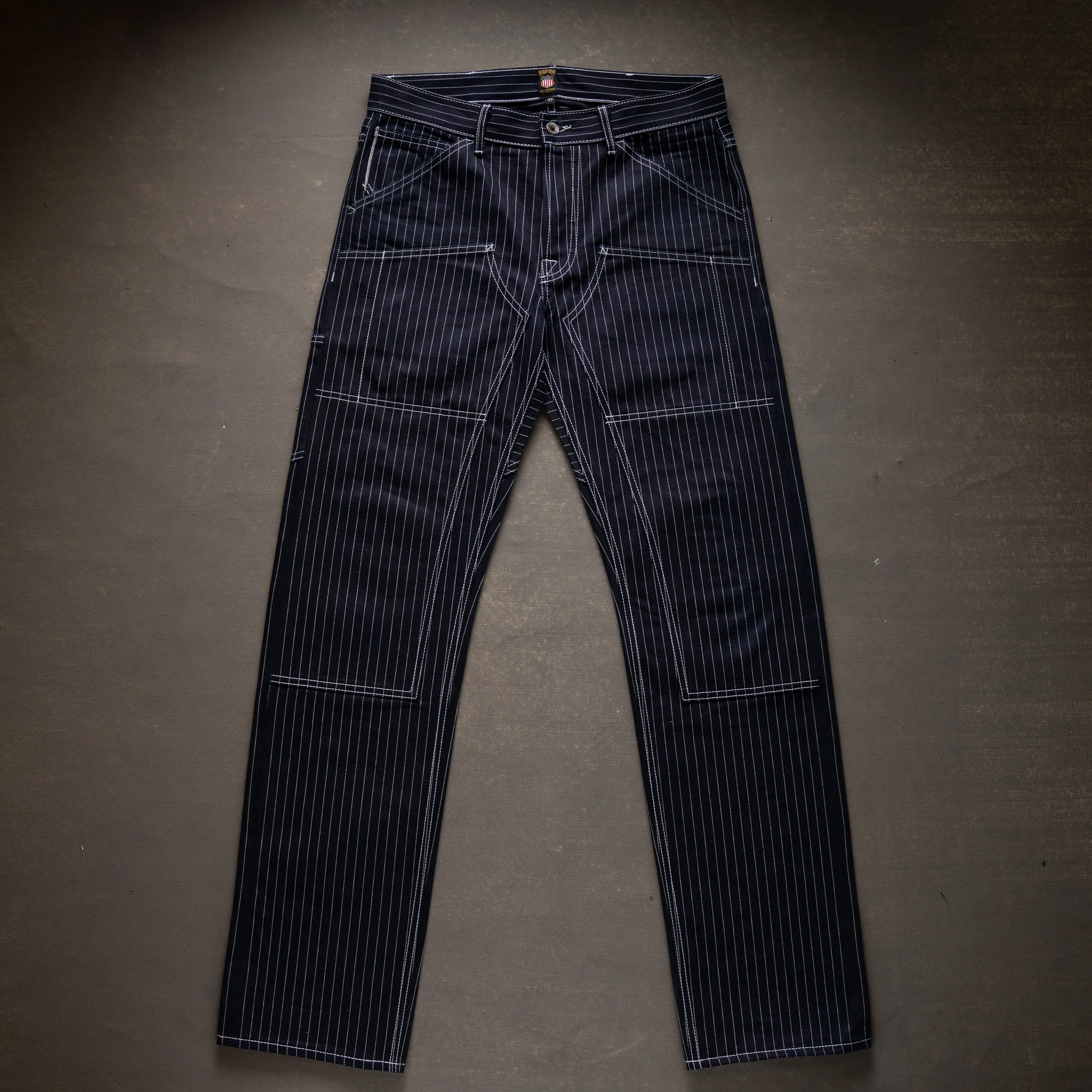 Die Hard Double Knee Straight Leg 14oz Wabash Selvage Denim - Image 5