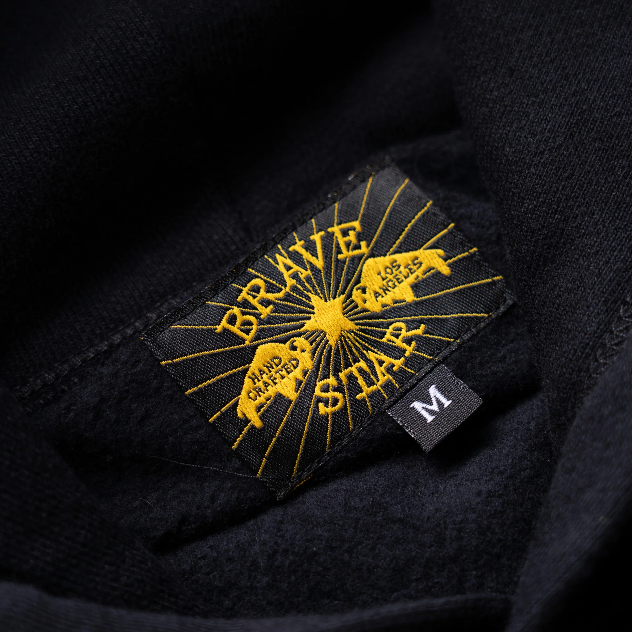 Glory Days Heavyweight Black Fleece Pullover Hoodie - Image 13