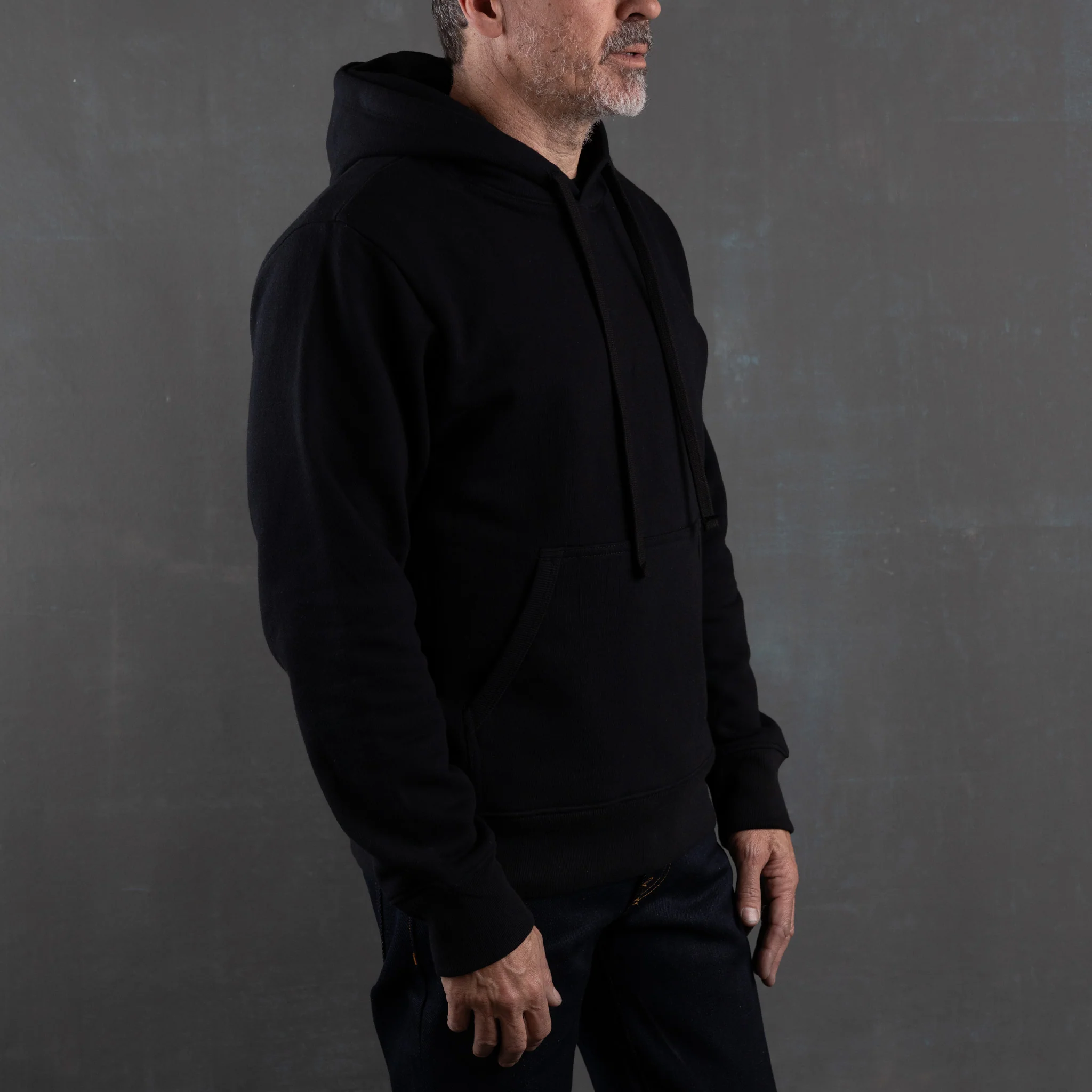 Glory Days Heavyweight Black Fleece Pullover Hoodie - Image 4