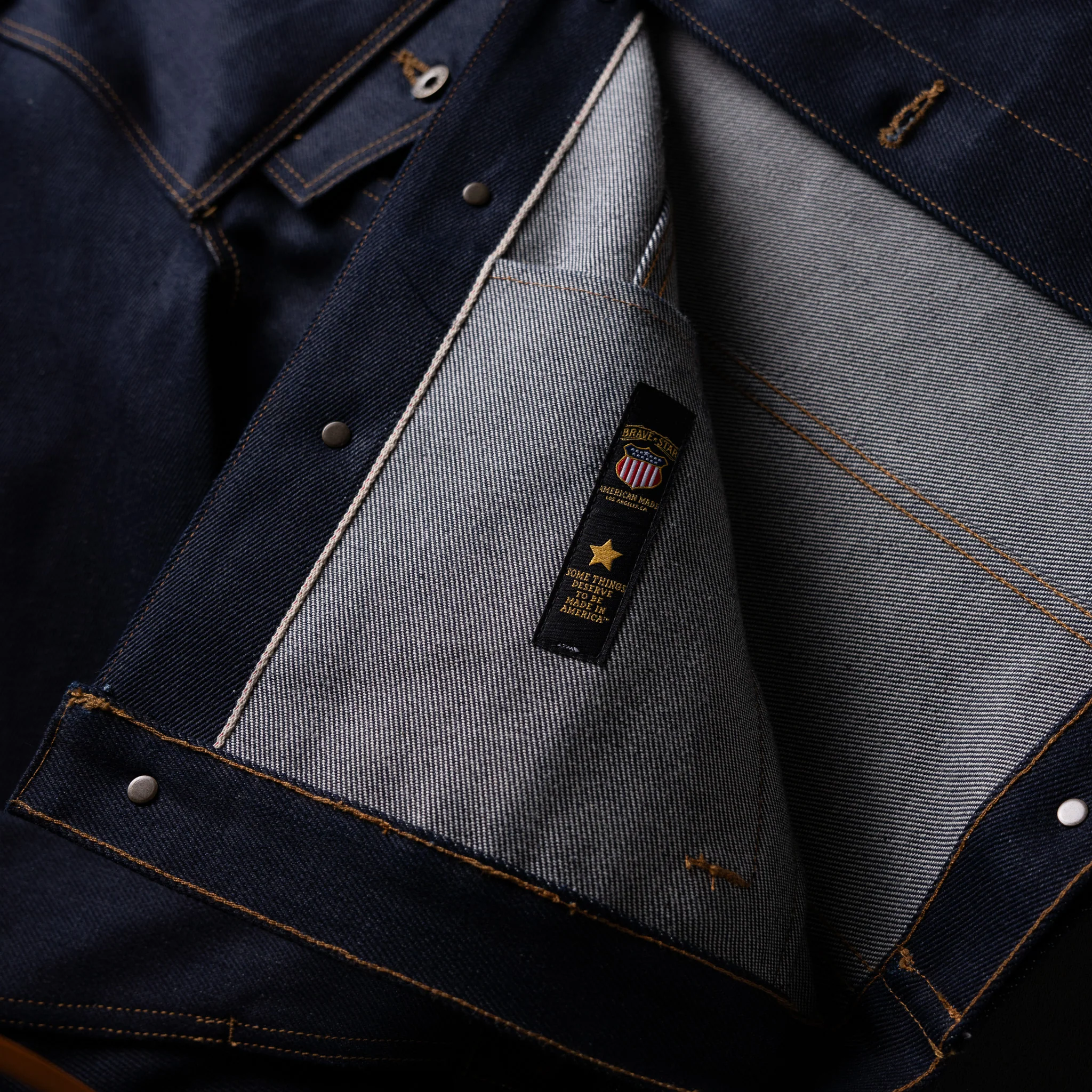 Ironside 21.5oz Dark Gauntlet Selvage Denim Jacket - Image 12