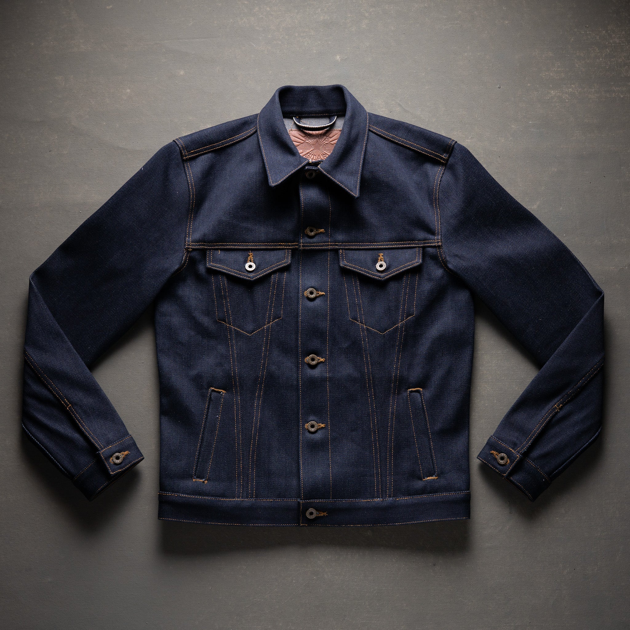 Ironside 21.5oz Dark Gauntlet Selvage Denim Jacket - Image 6