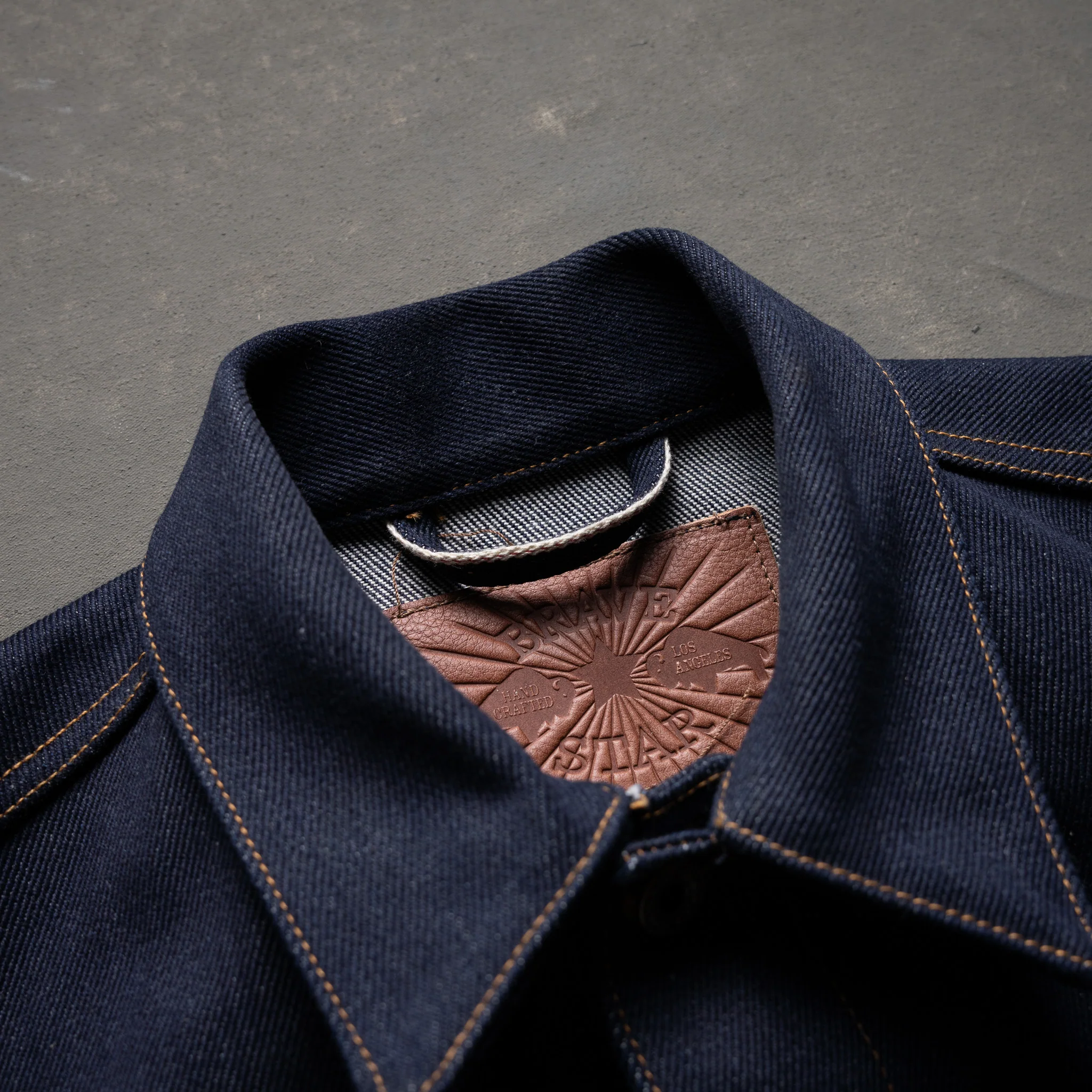 Ironside 21.5oz Dark Gauntlet Selvage Denim Jacket - Image 9