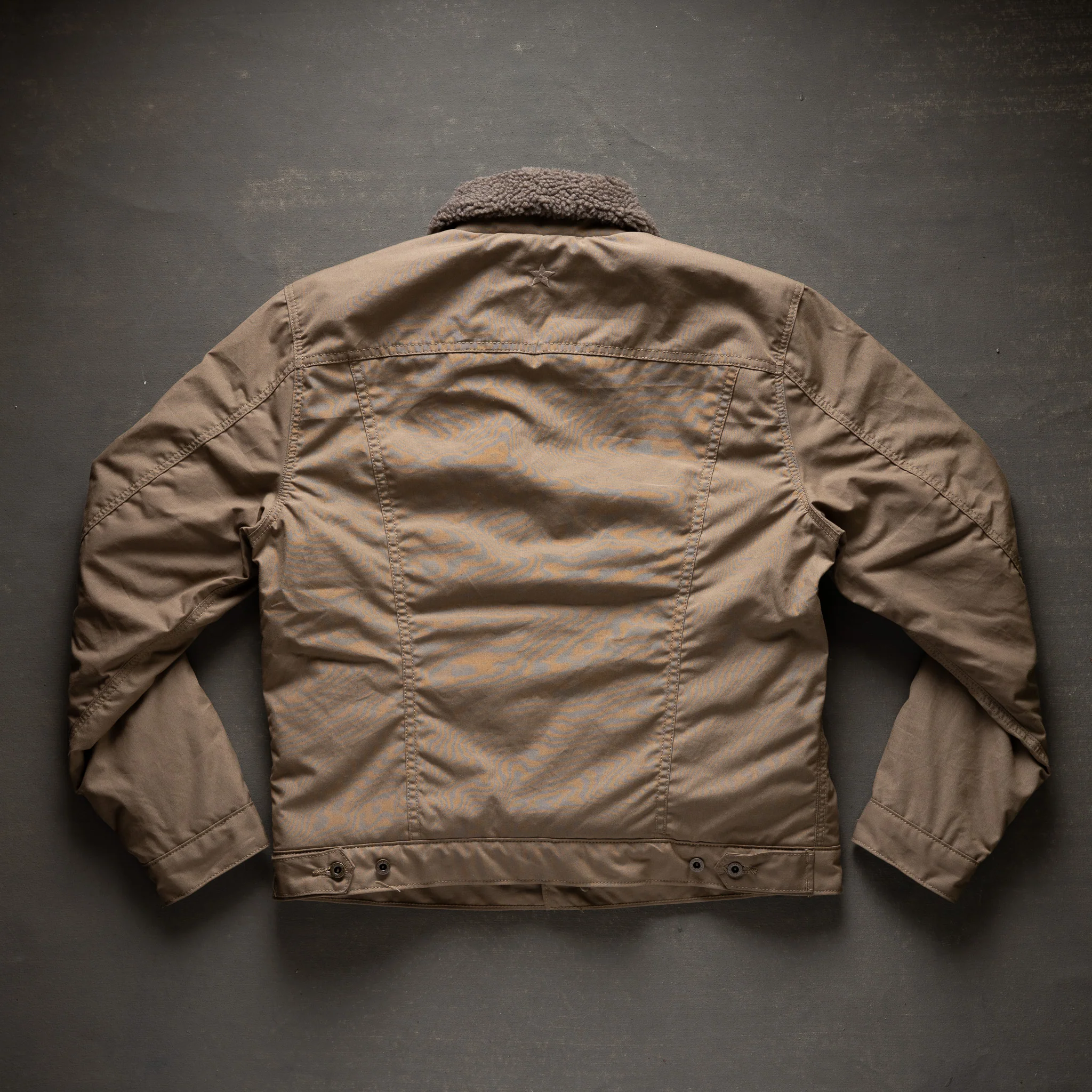 Ironside Wax Sherpa Fleece Jacket - Coyote Tan - Image 10
