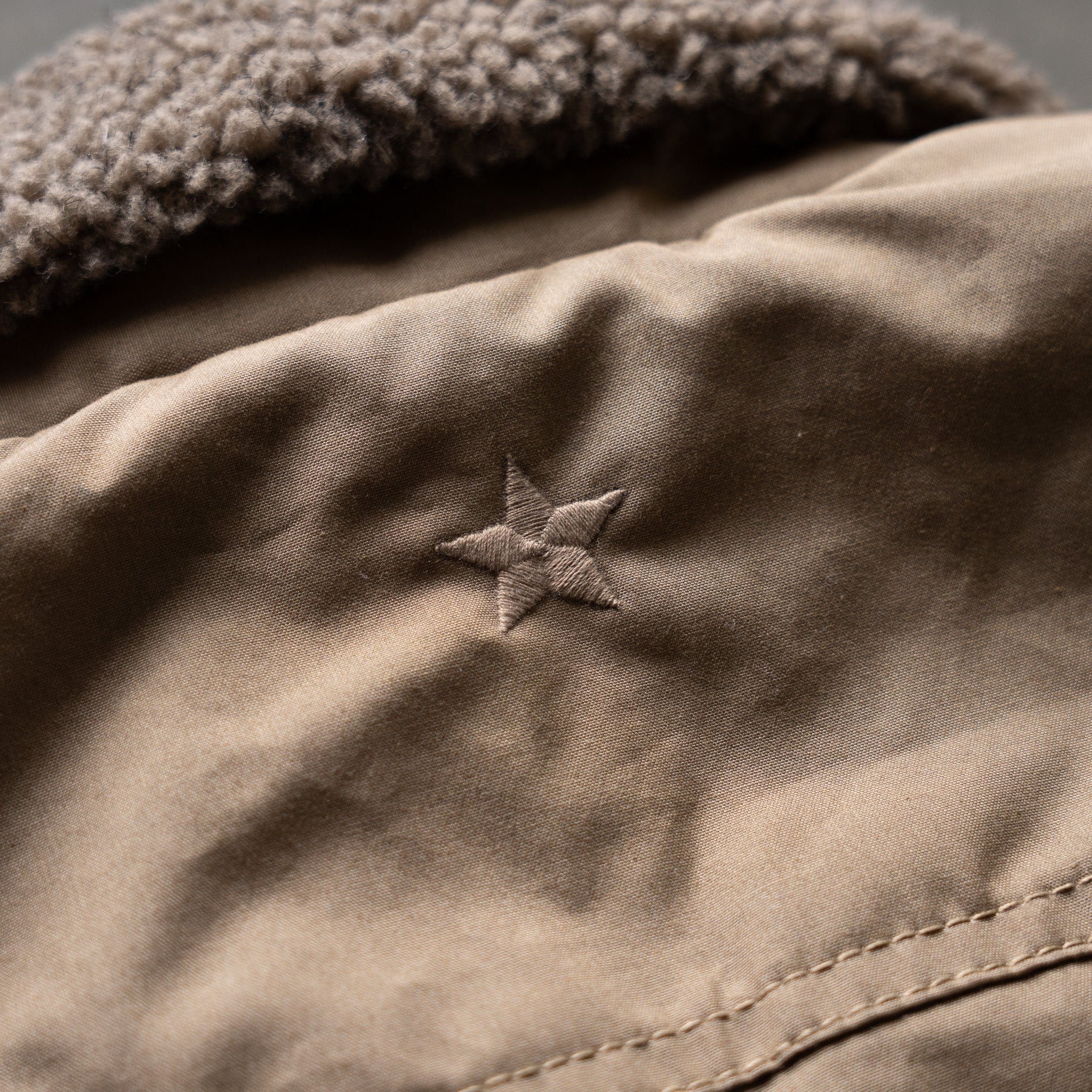 Ironside Wax Sherpa Fleece Jacket - Coyote Tan - Image 12